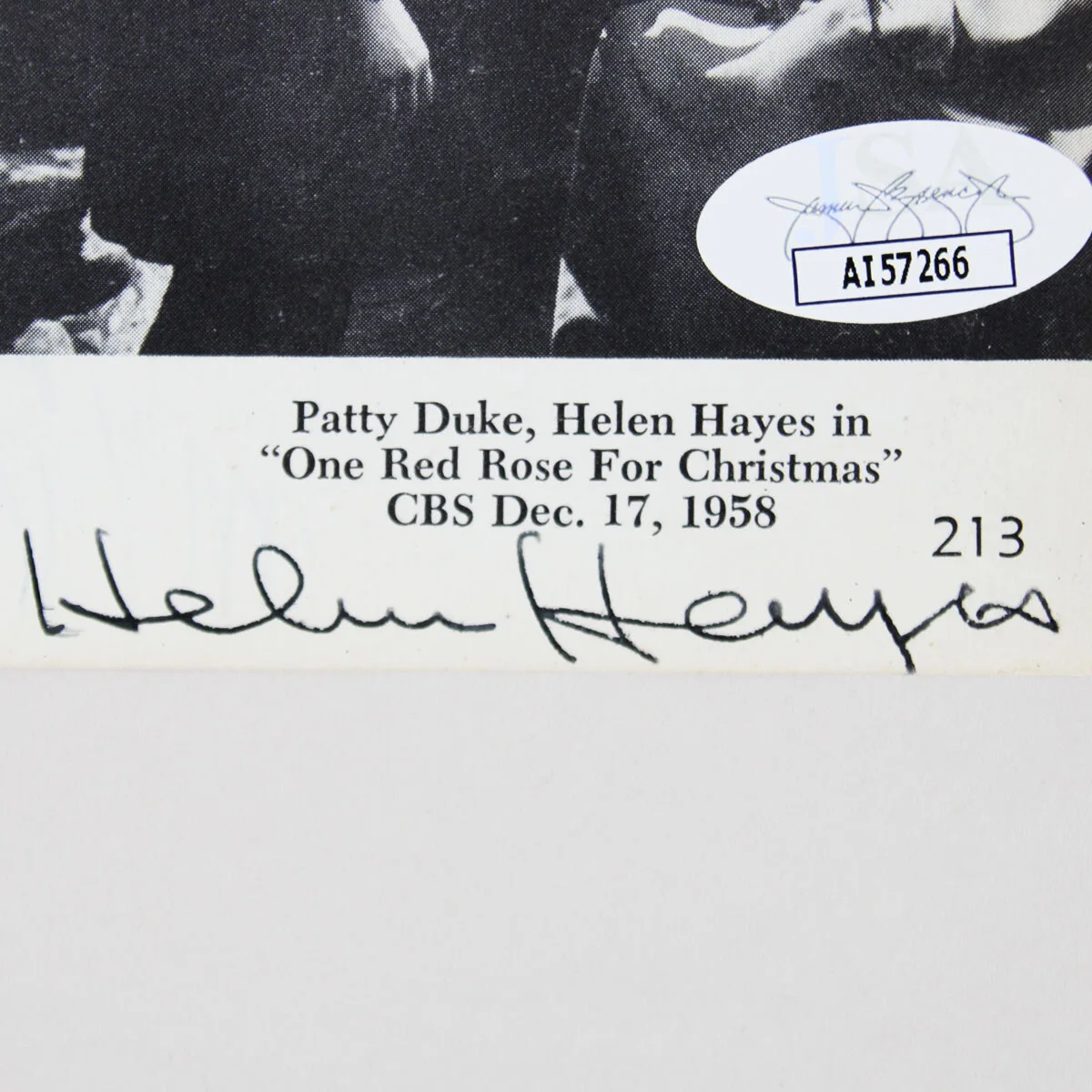 Margaret O'Brien Signed Photo w/ Helen Hayes & Patty Duke - COA JSA, изображение 4