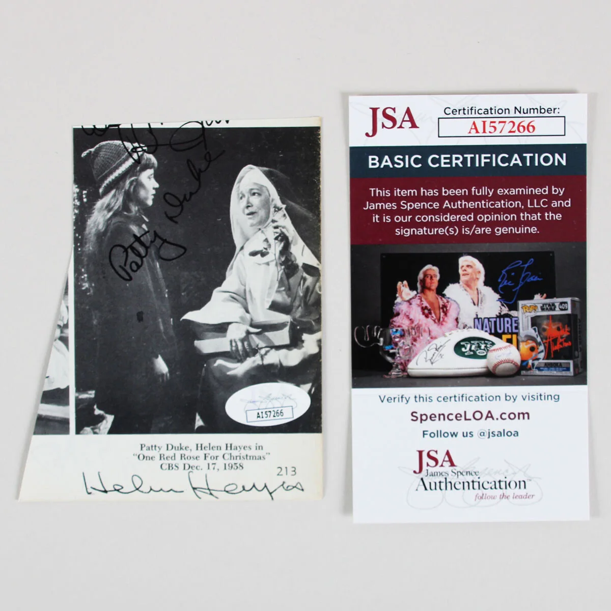 Margaret O'Brien Signed Photo w/ Helen Hayes & Patty Duke - COA JSA, изображение 5