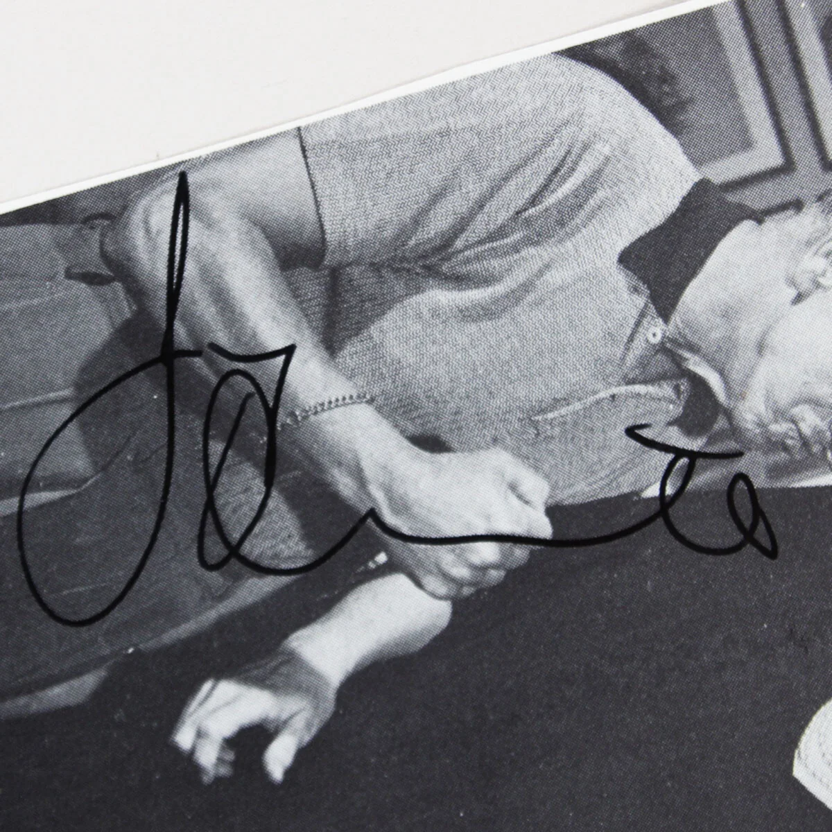 Jimmy Durante Signed Photo w/ Eddie Jackson & Gary Crosby - COA JSA, image 3
