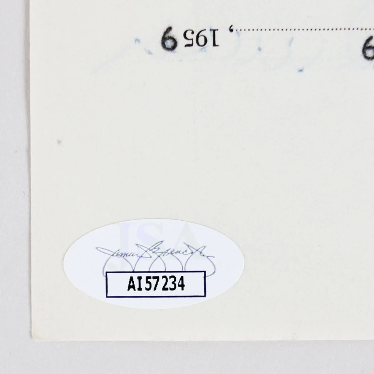 Esther Williams Signed Contract "I've Got a Secret" Television Show - COA JSA, изображение 4