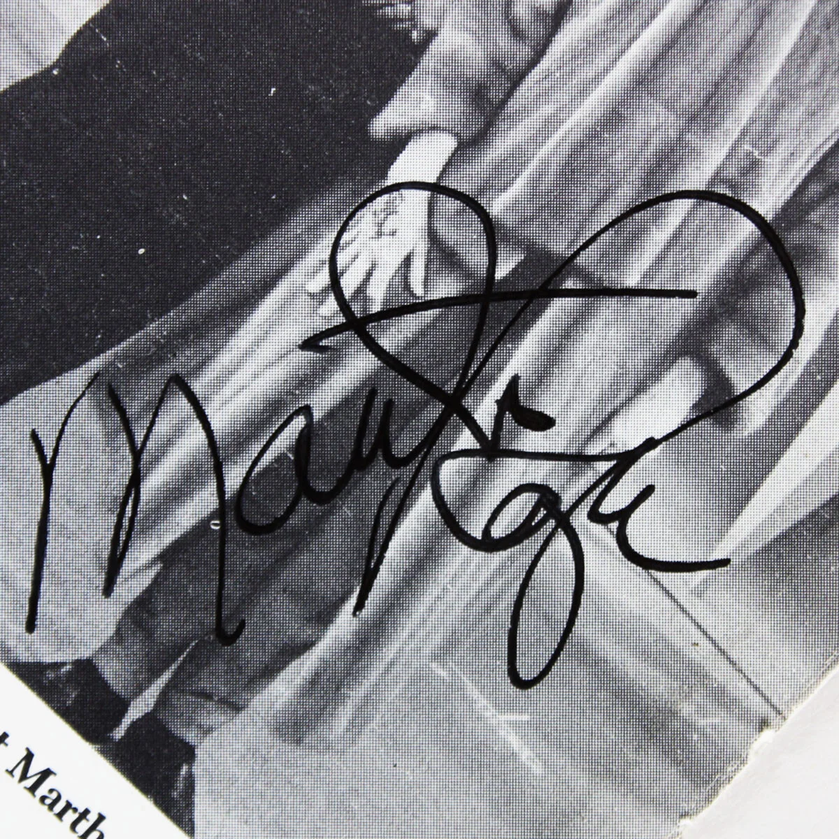 Martha Raye Signed Photo - COA JSA, image 2