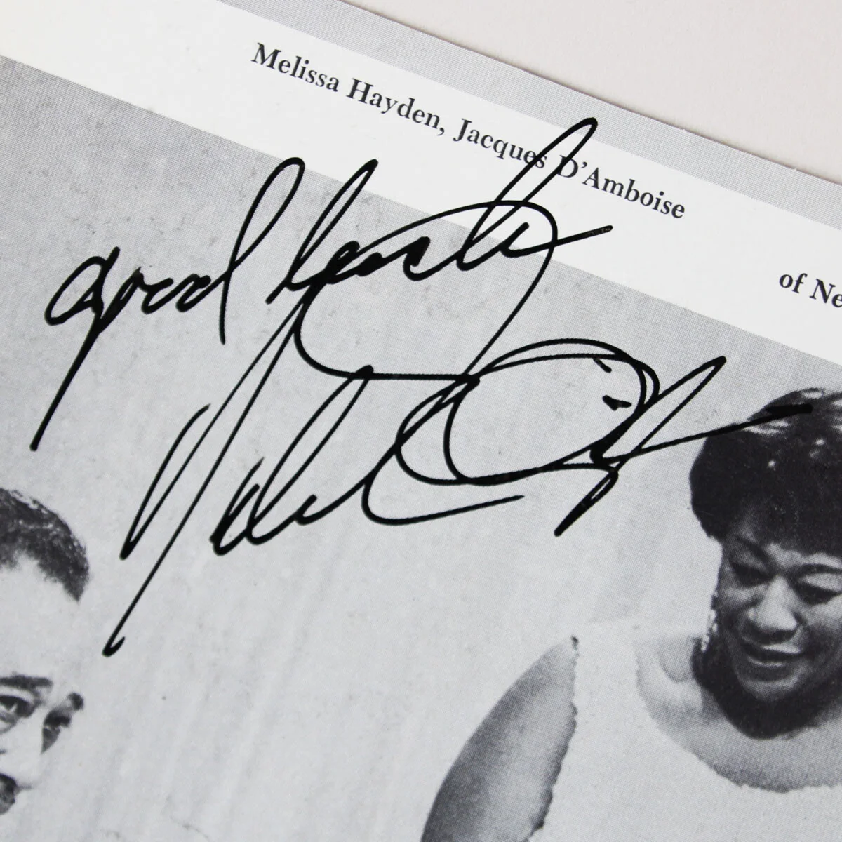 Duke Ellington Signed Photo "Good Luck" - COA JSA, image 2