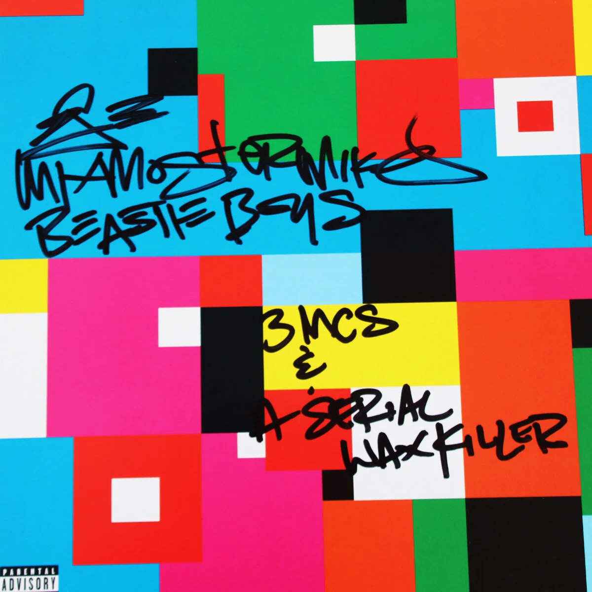 Mix Master Mike Signed Record Album Beastie Boys Hot Sauce Committee Part Two..., image 2