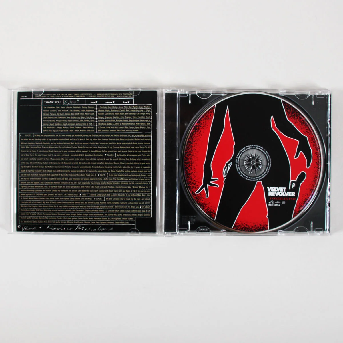 Matt Sorum Signed CD Velvet Revolver Contraband - COA JSA, image 3