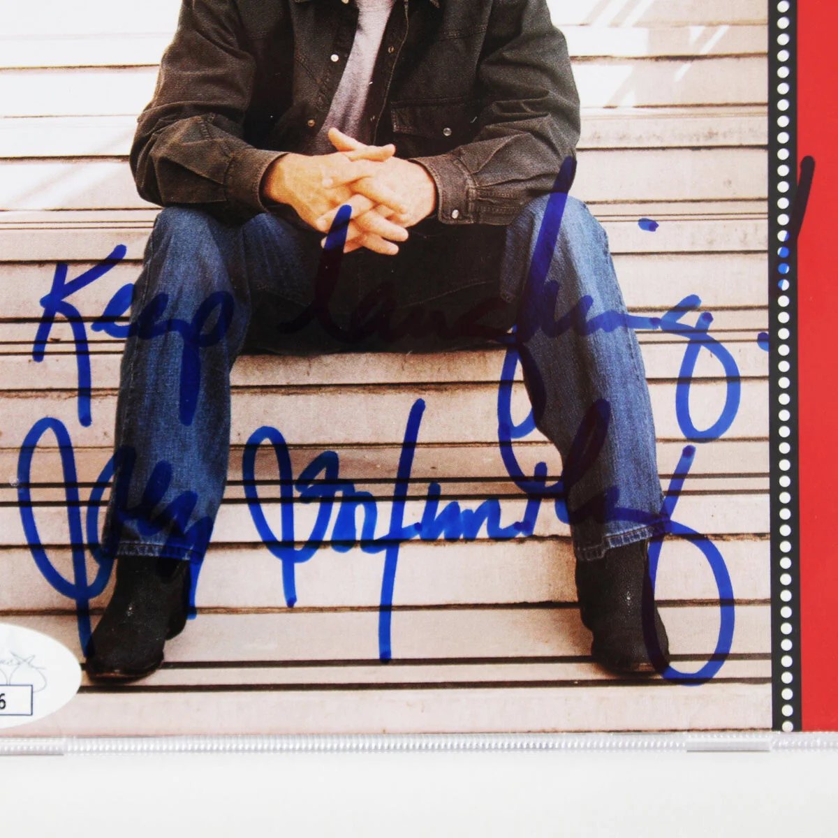 Jeff Foxworthy Signed CD Have Your Loved Ones Spayed or Neutered "Keep Laughi..., image 2