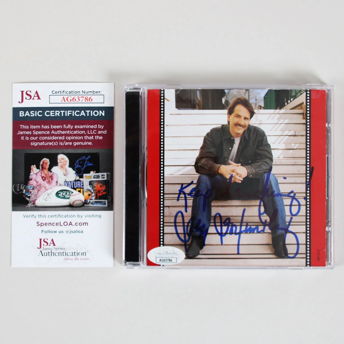 Jeff Foxworthy Signed CD Have Your Loved Ones Spayed or Neutered "Keep Laughi..., image 5