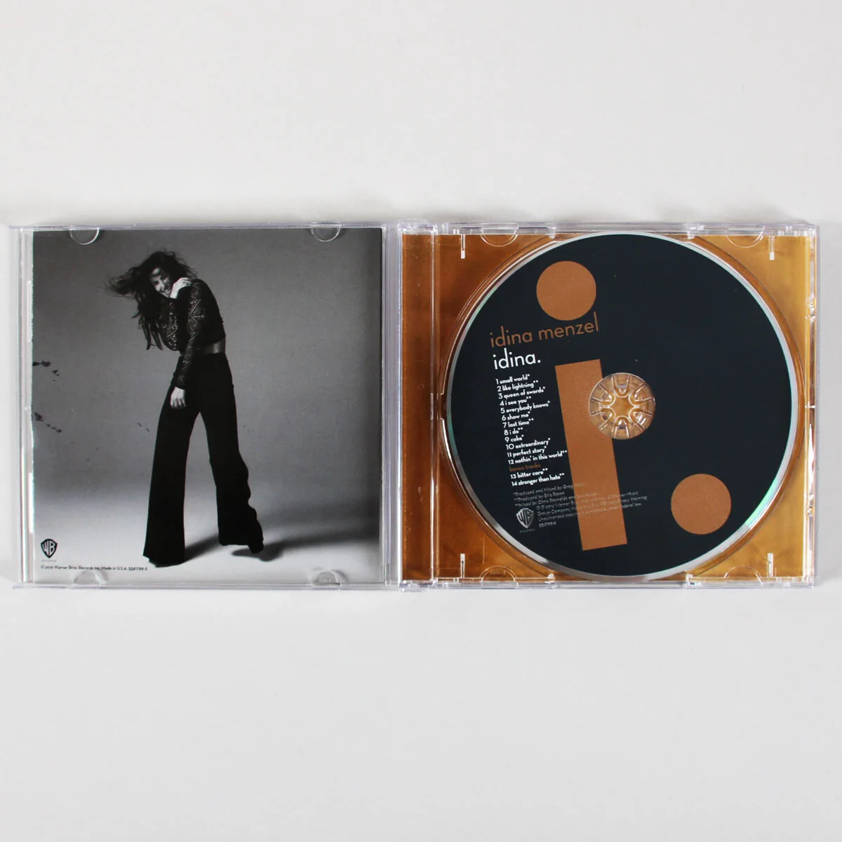 Idina Menzel Signed CD - COA JSA, image 3