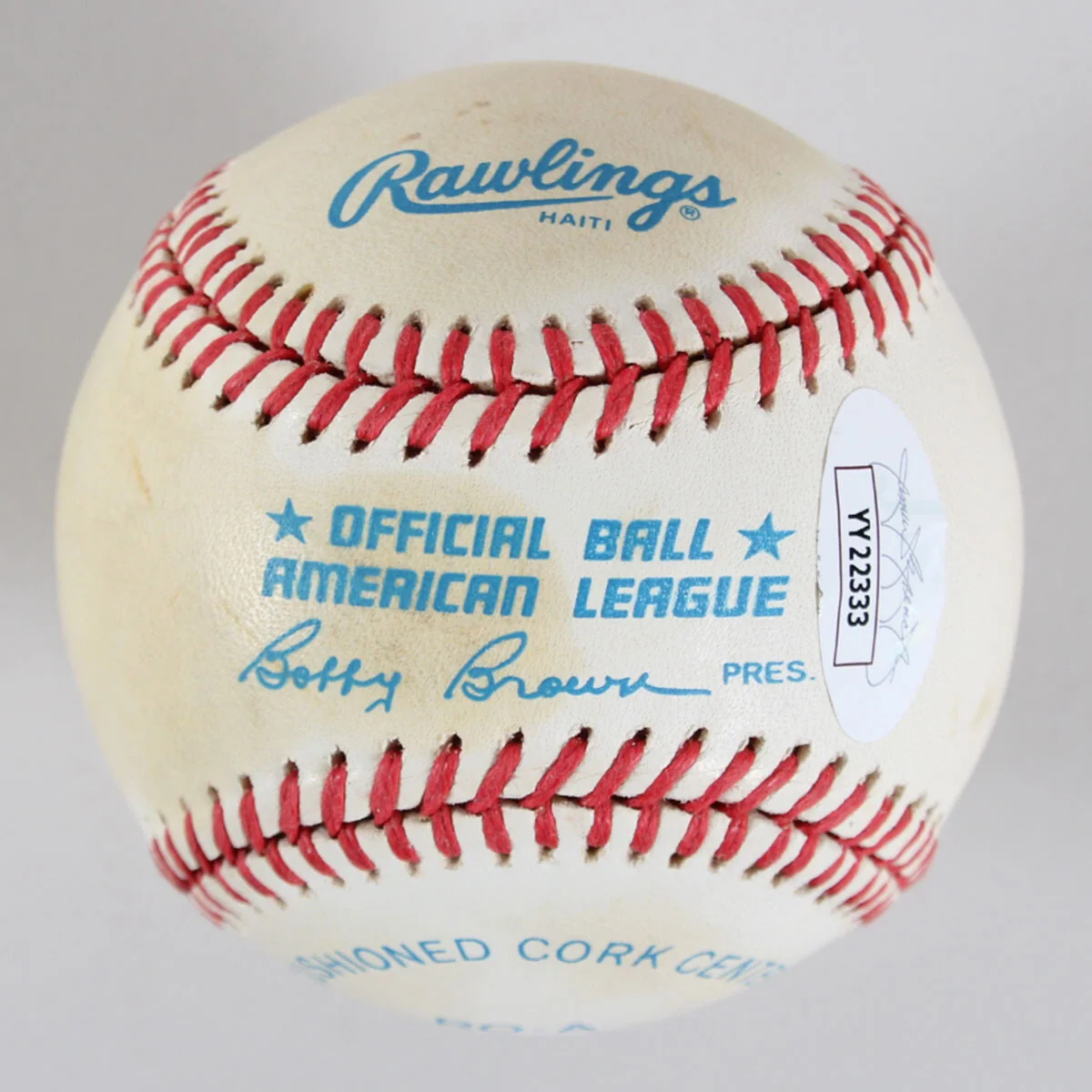 Cool Papa Bell Signed Baseball Homestead Grays Pittsburg Crowfords - COA JSA, image 2