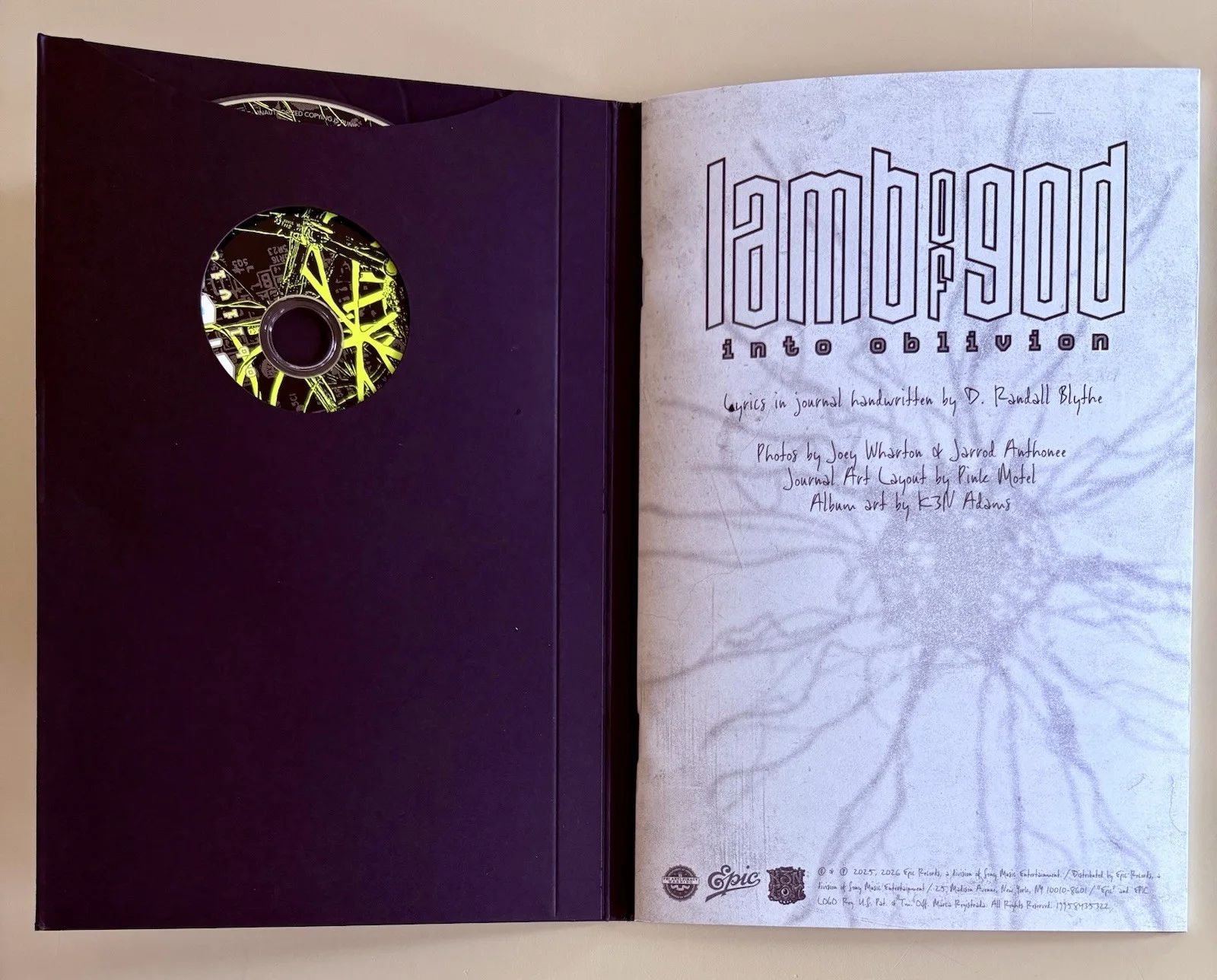 Lamb Of God SIGNED Zine CD AUTOGRAPHED Premiere Collectibles Exclusive SOLD OUT, изображение 2