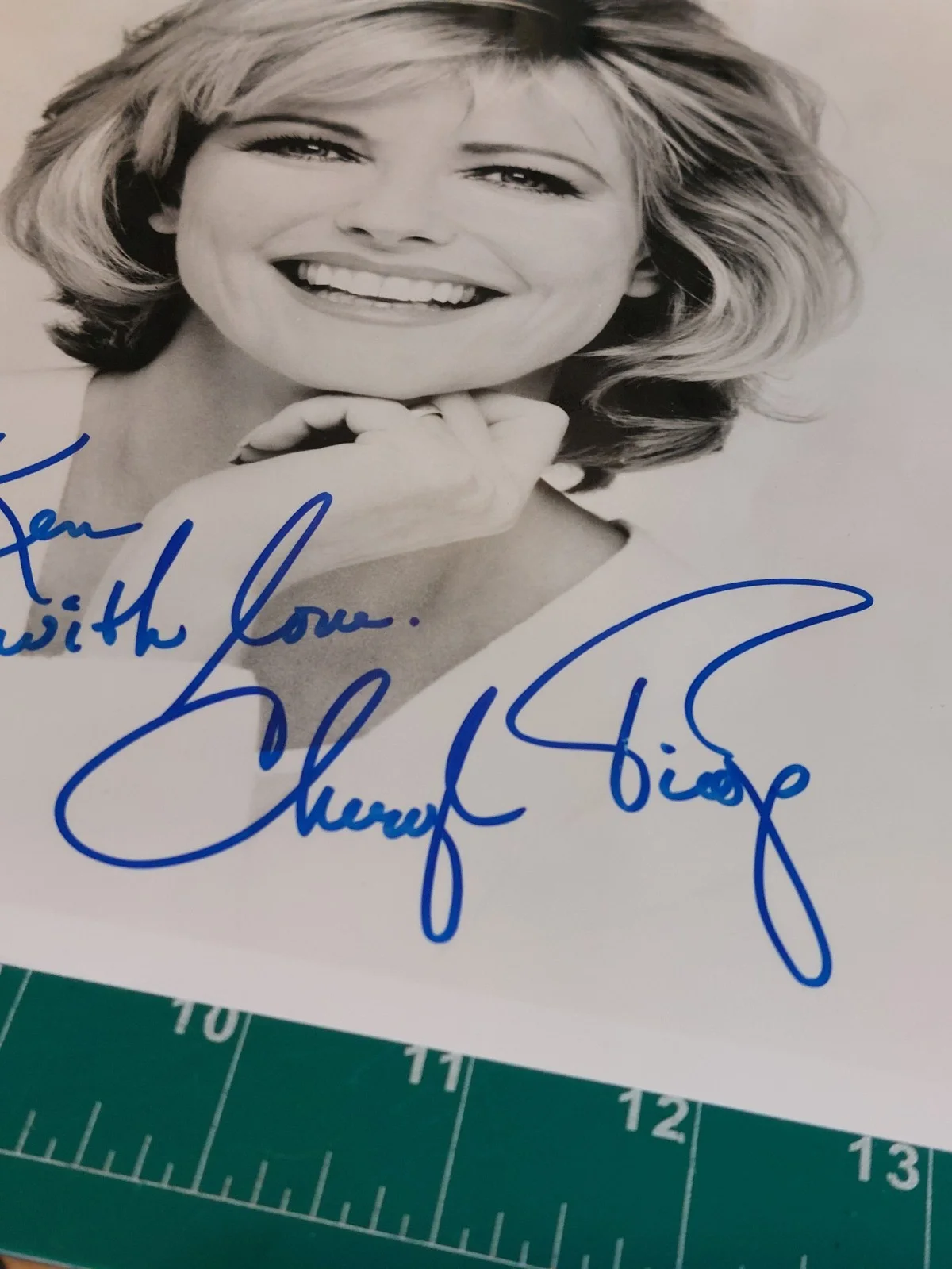 Cheryl Tiegs — CHERYL TIEGS SIGNED AUTOGRAPHED 8X10 PHOTO Personalized, изображение 2