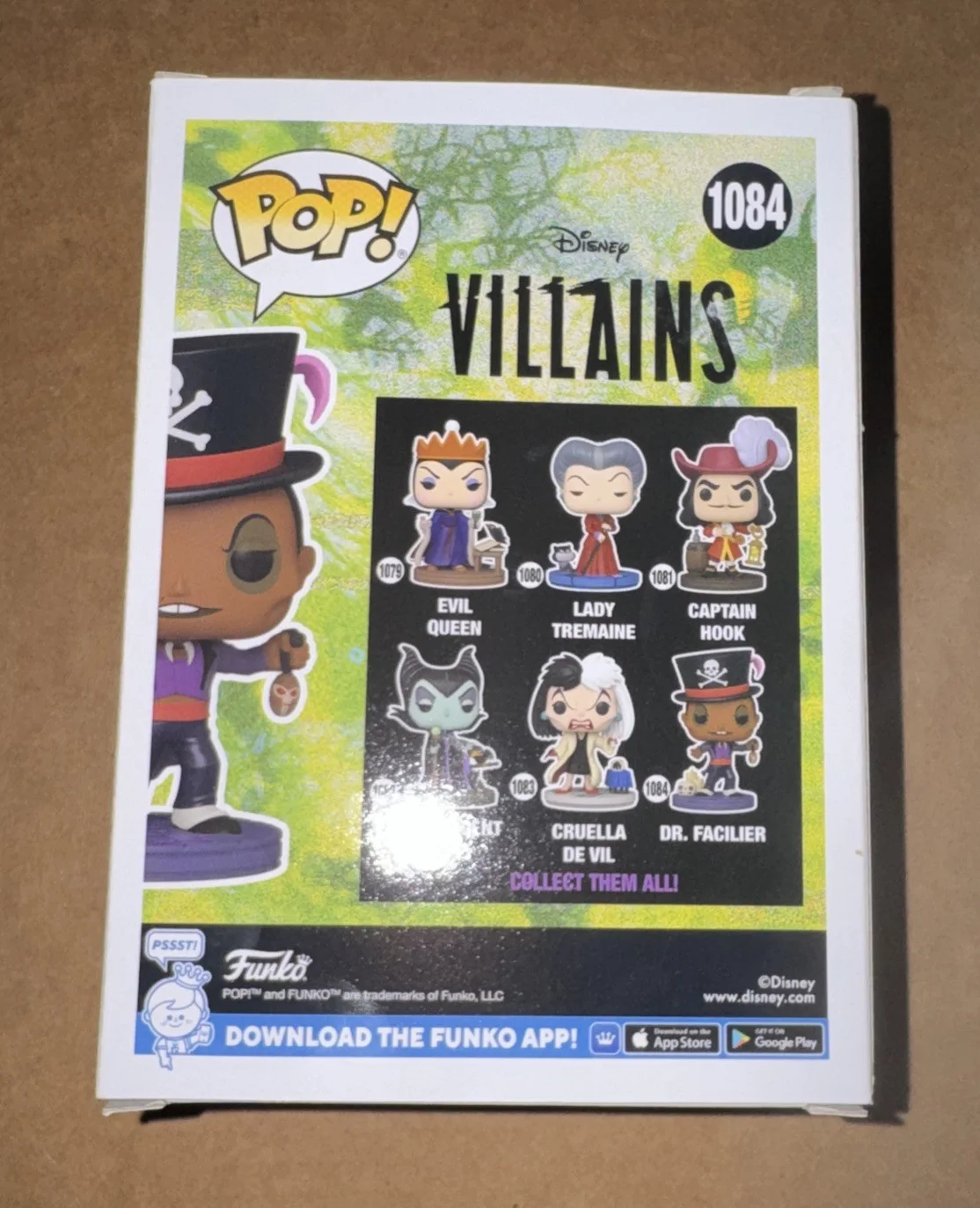KEITH DAVID — FUNKO POP - KEITH DAVID as DR. FACILIER - VILLAINS #1084, image 3