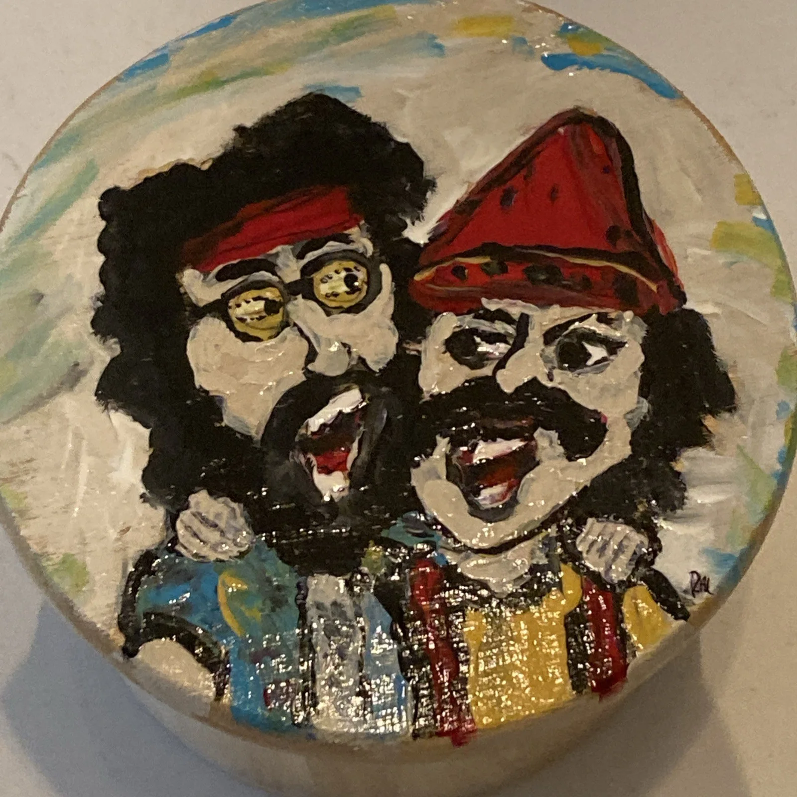 Cheech & Chong Party Box , Special Best Buds Golf Ball By Artist RAC Goofyart, изображение 4