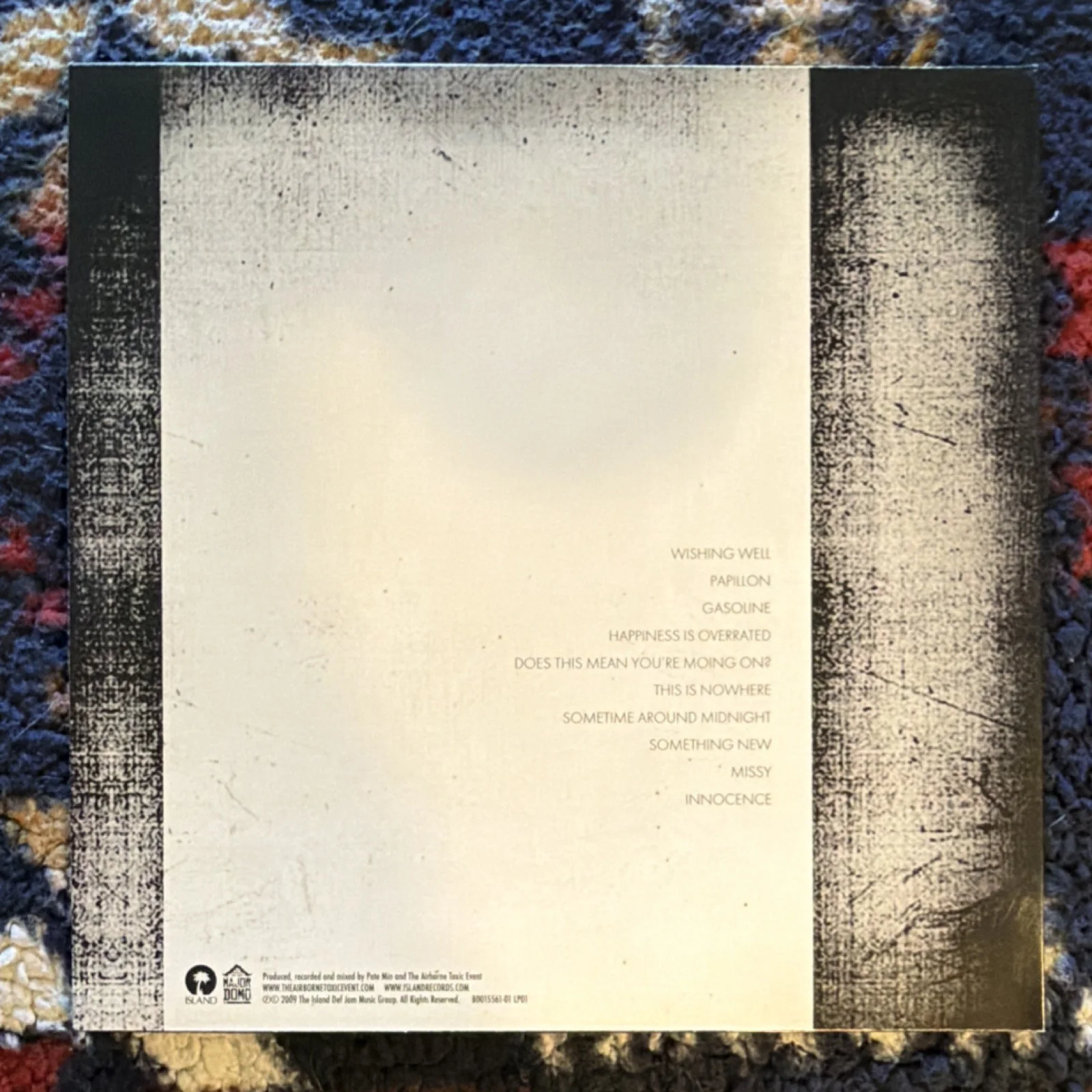 The Airborne Toxic Event - Self-Titled (Autograph, Pink Swirl, Limited Edition), изображение 2