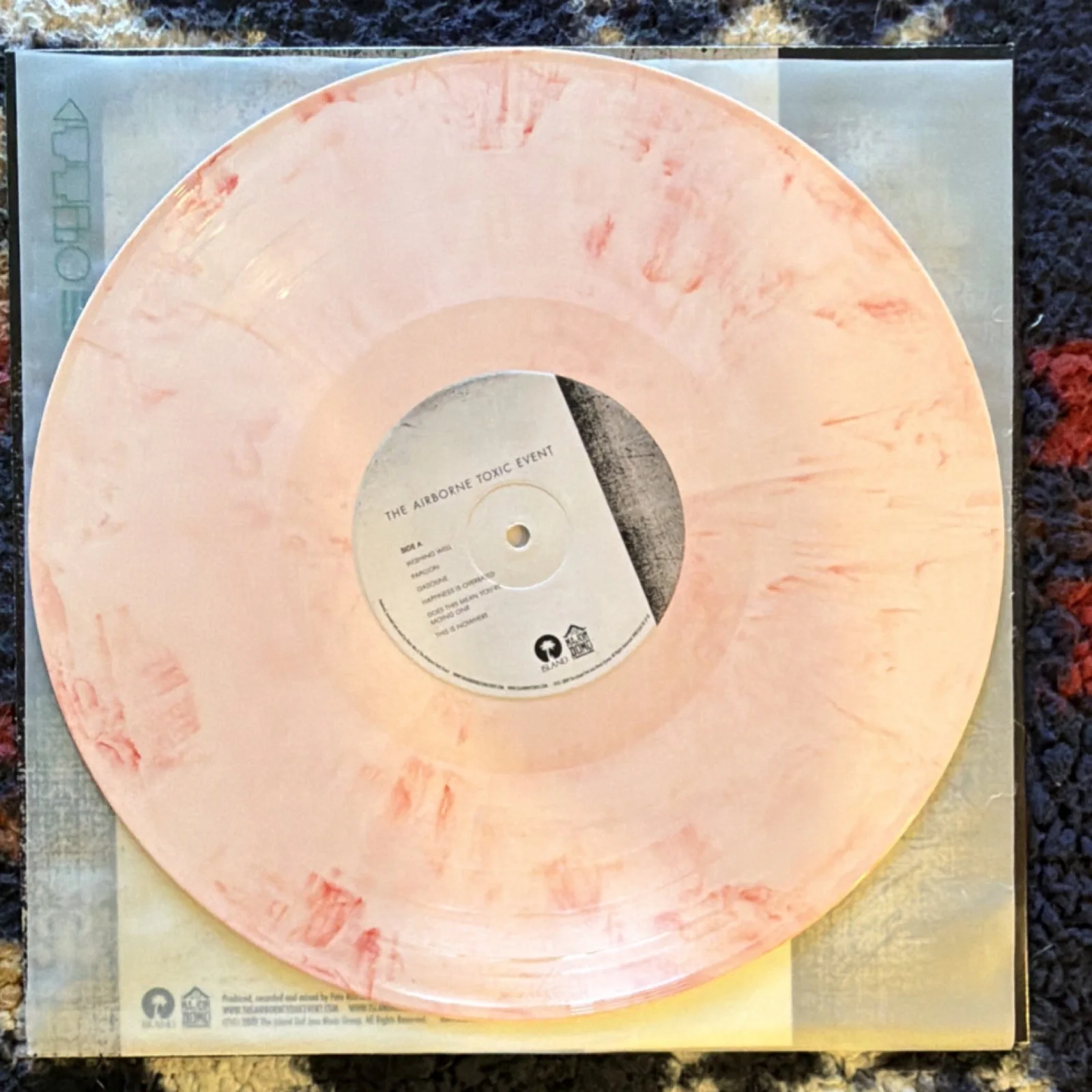The Airborne Toxic Event - Self-Titled (Autograph, Pink Swirl, Limited Edition), изображение 3