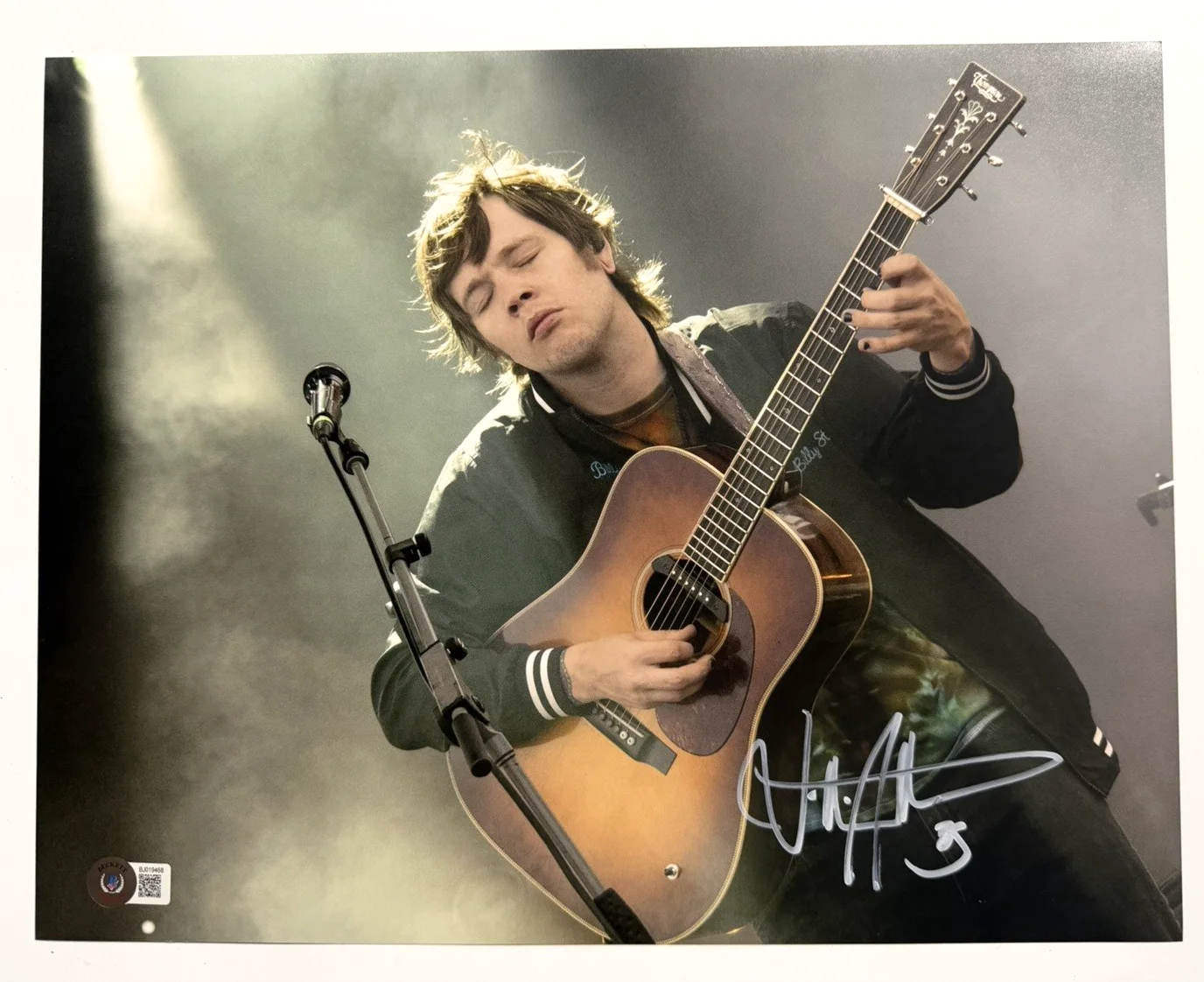 Billy Strings Signed 11x14 Photo Autographed BAS Beckett COA Acoustic Guitar, изображение 2