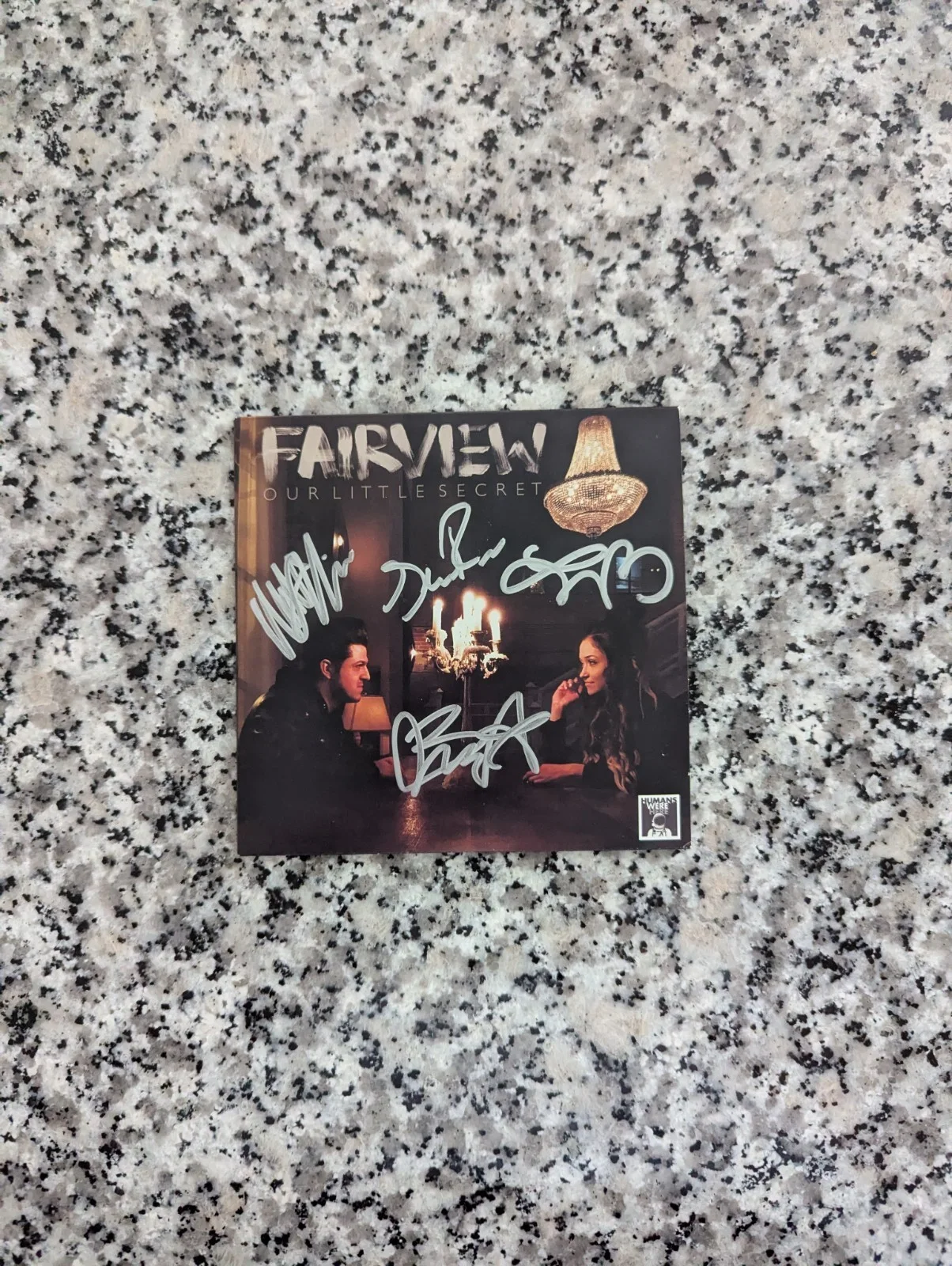 Fairview Our Little Secret Autographed CD with Signed Case, image 2