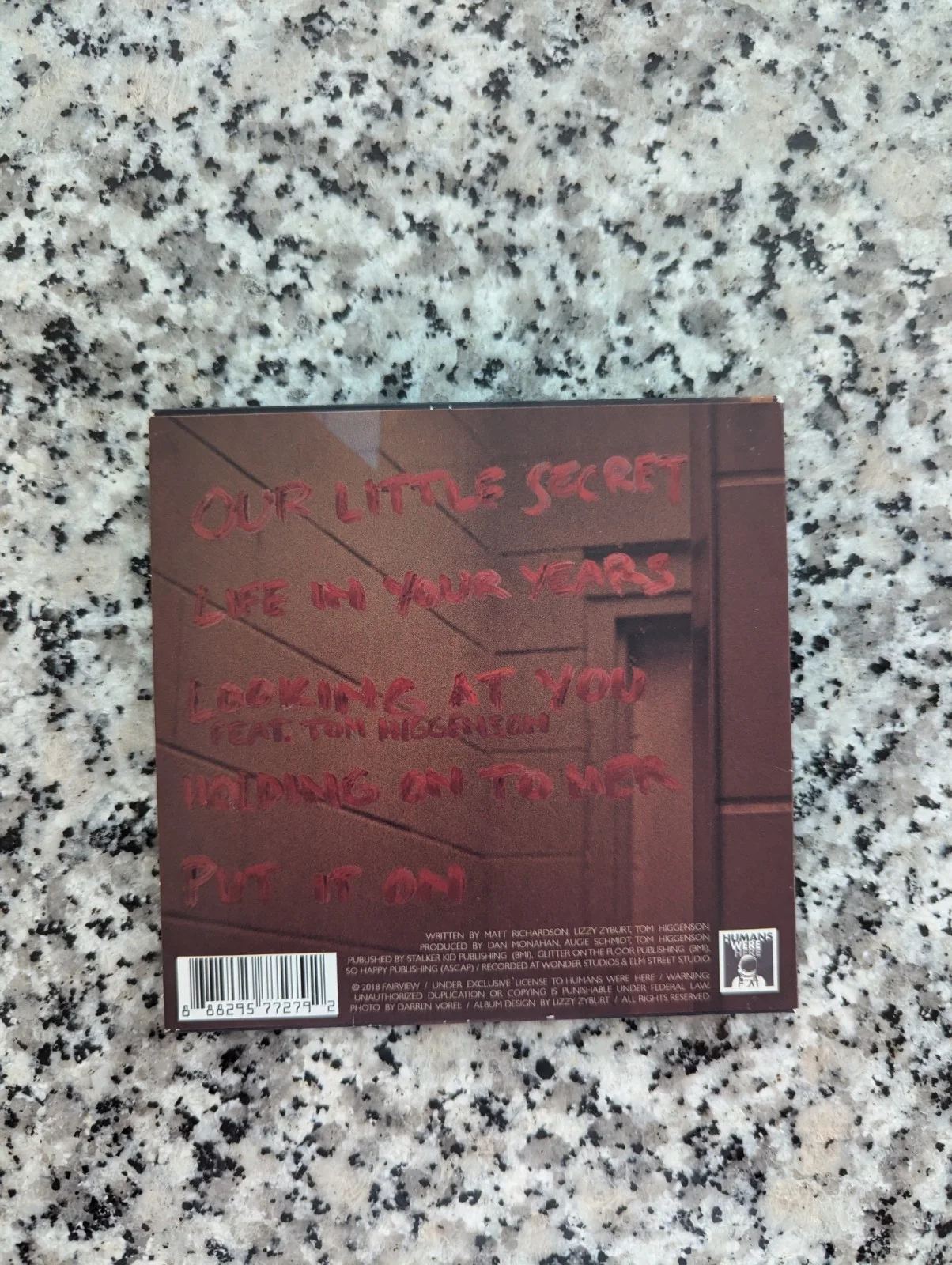 Fairview Our Little Secret Autographed CD with Signed Case, image 5