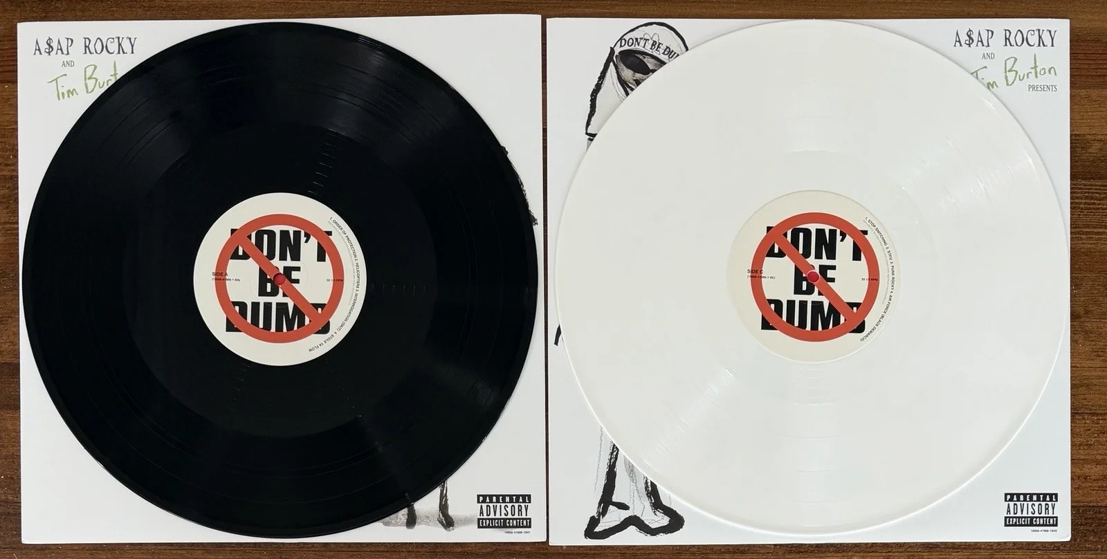 ASAP Rocky SIGNED Don’t Be Dumb Album Card & 2LP Vinyl Beckett BAS COA Autograph, изображение 4