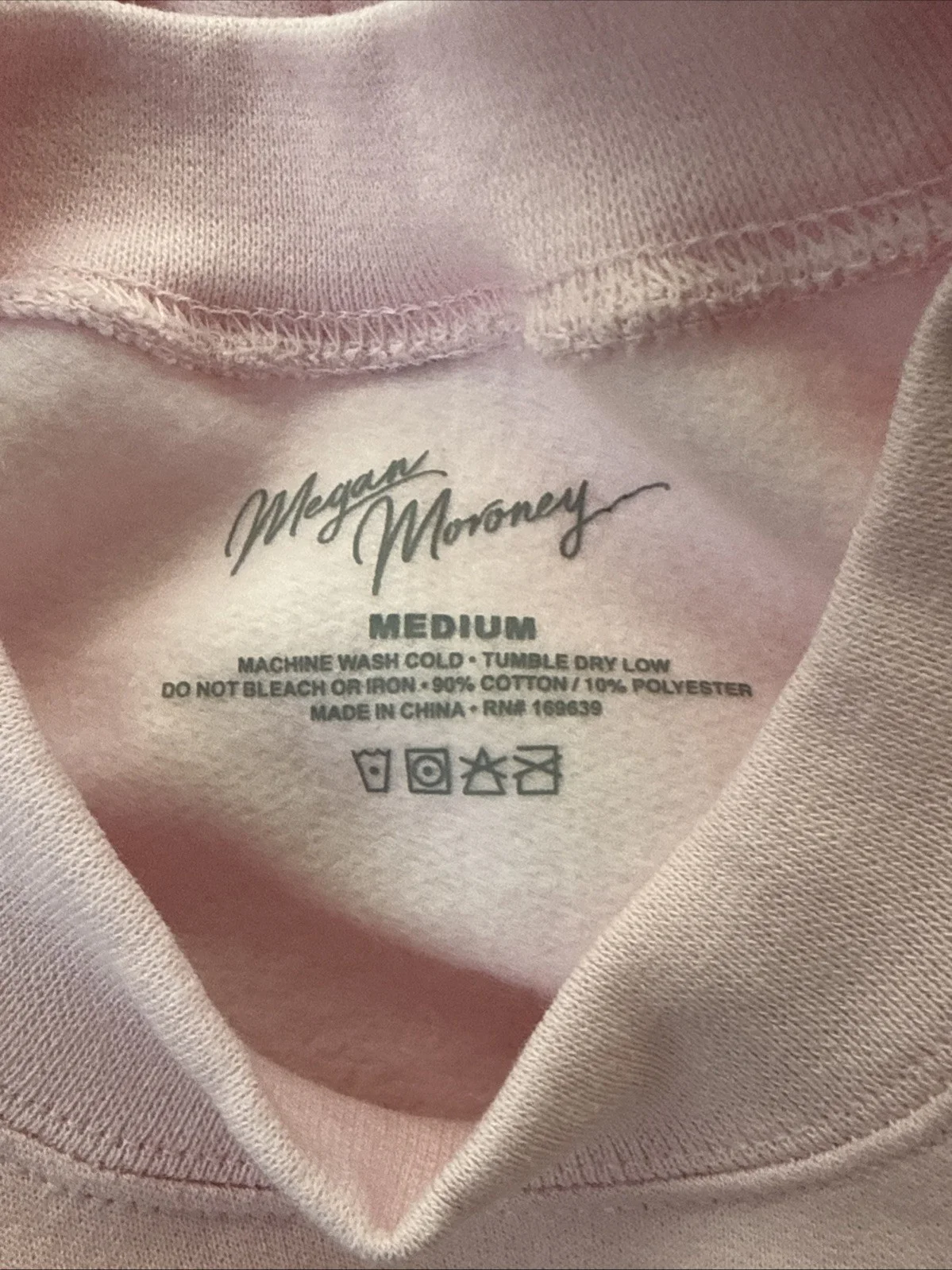 Megan Moroney Cloud 9 Medium Pink Sweatshirt + Signed CD Box, image 5