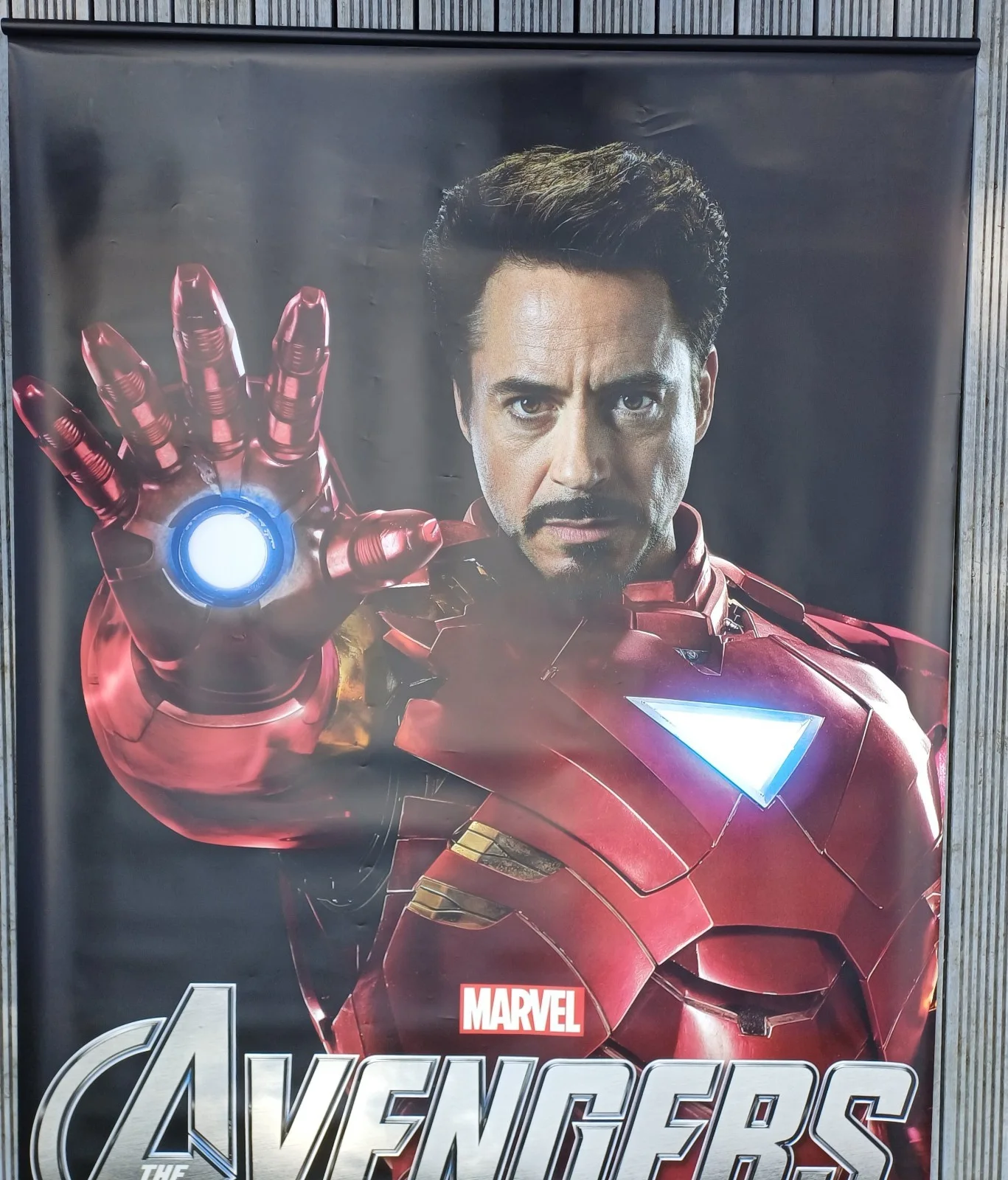 2012 The Avengers Iron Man Cinema Banner 8ft x 5ft large vinyl poster adver, изображение 3