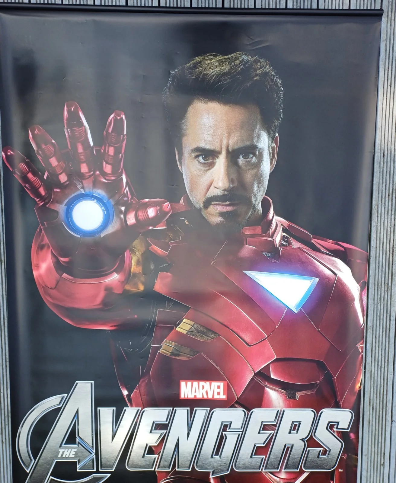 2012 The Avengers Iron Man Cinema Banner 8ft x 5ft large vinyl poster adver, изображение 4