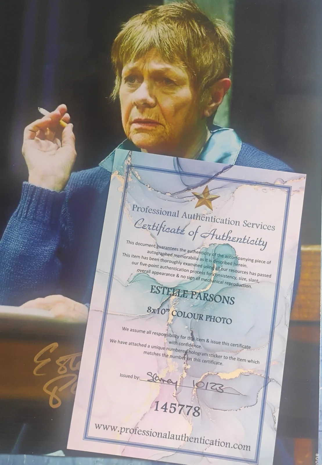 Estelle Parsons Hand Signed Autograph COA 8x10 Photo NO US TARIFFS, изображение 4