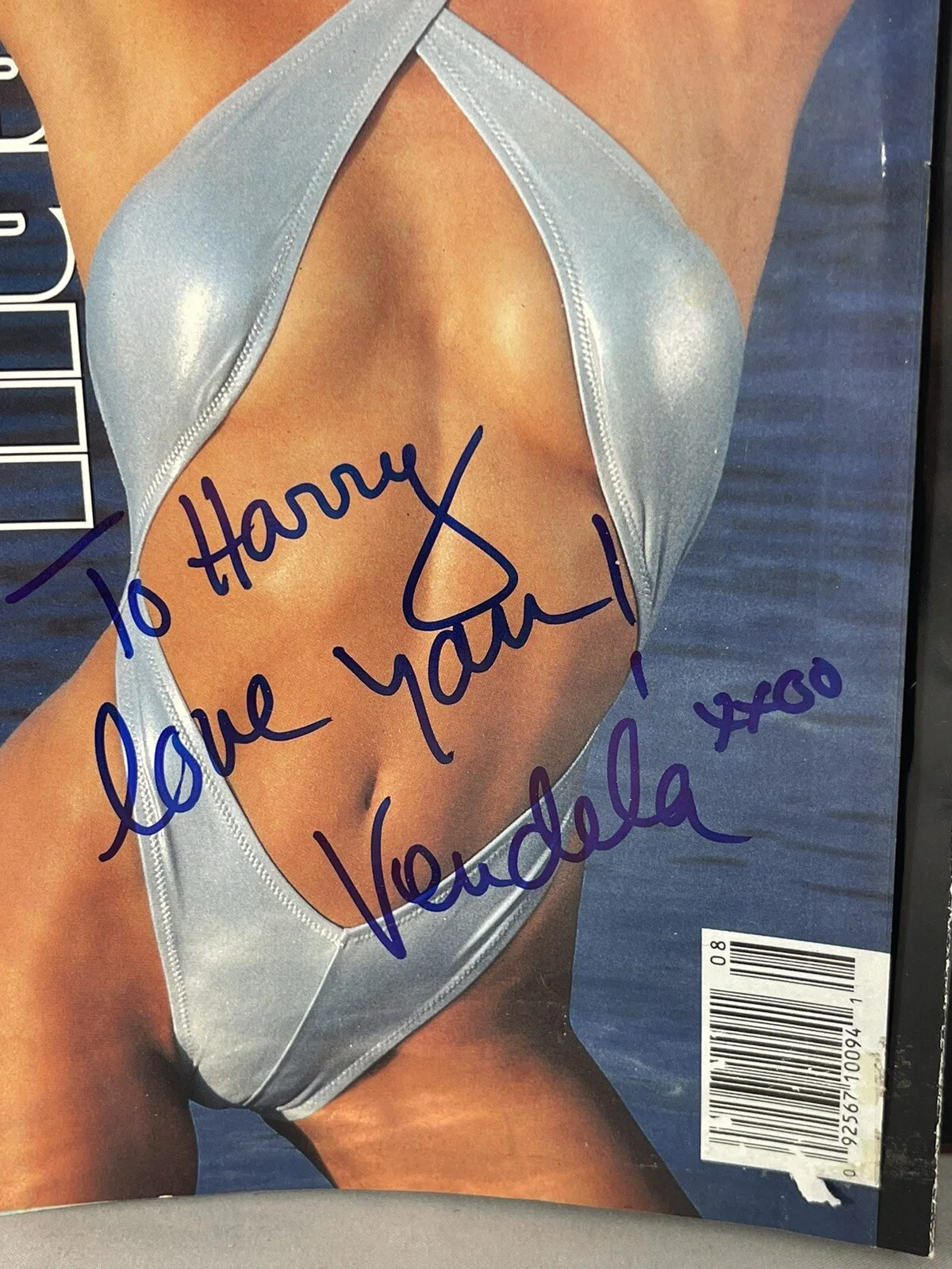 Vendela — Vendela Krisborn - Signed Autograph 1993 Sports Illustrated Model No Centerfold, image 2