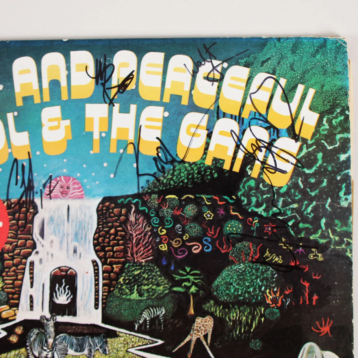 Kool and the Gang Band Signed Record Album (6) - COA JSA, изображение 2