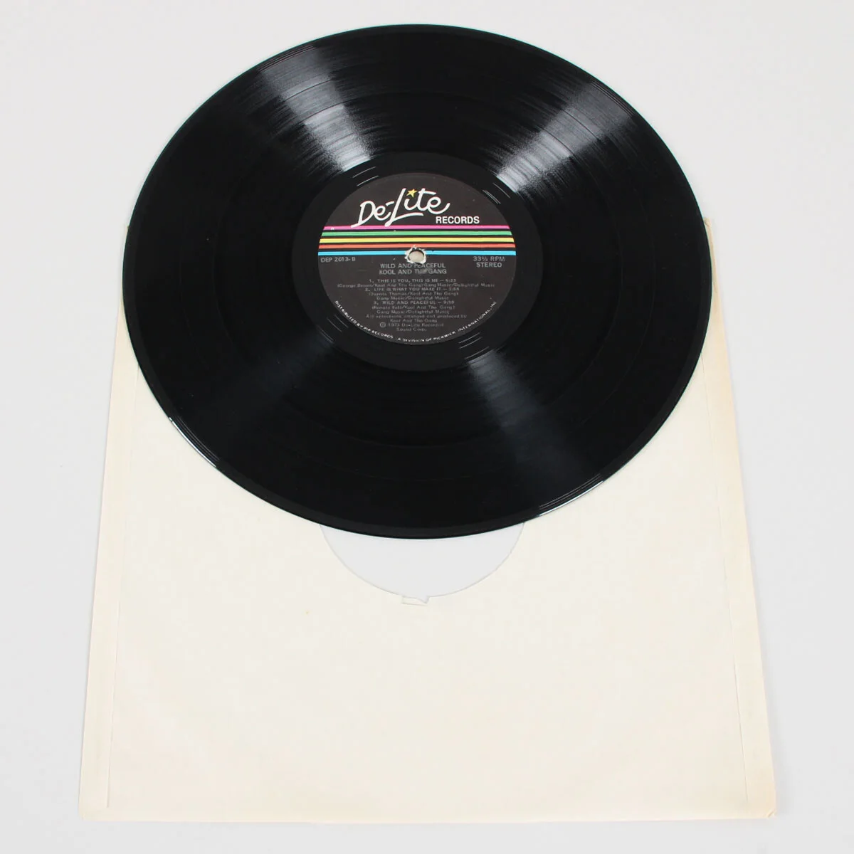 Kool and the Gang Band Signed Record Album (6) - COA JSA, изображение 5