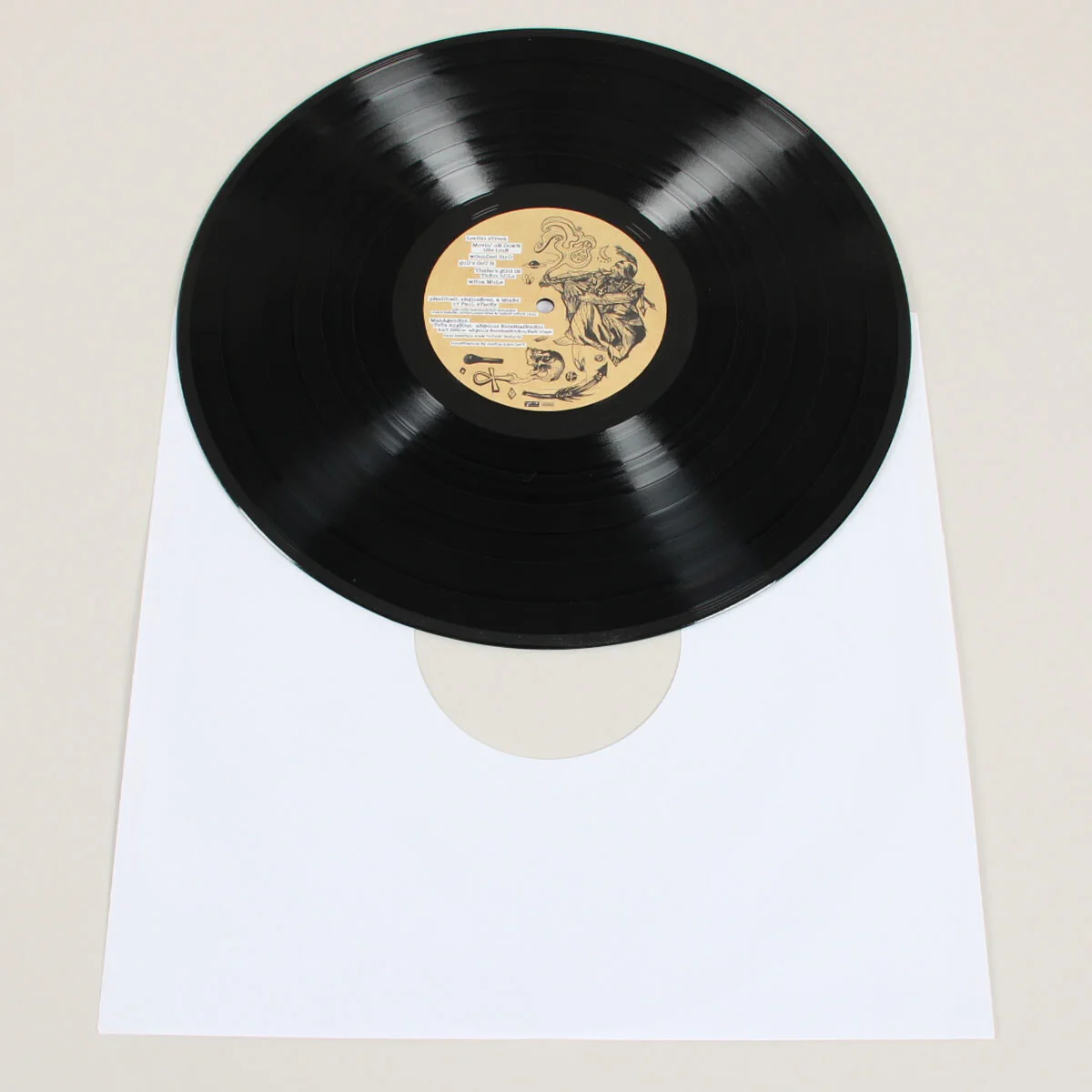 Chris Robinson Signed Record Album Warpain The Black Crowes - COA JSA, изображение 4