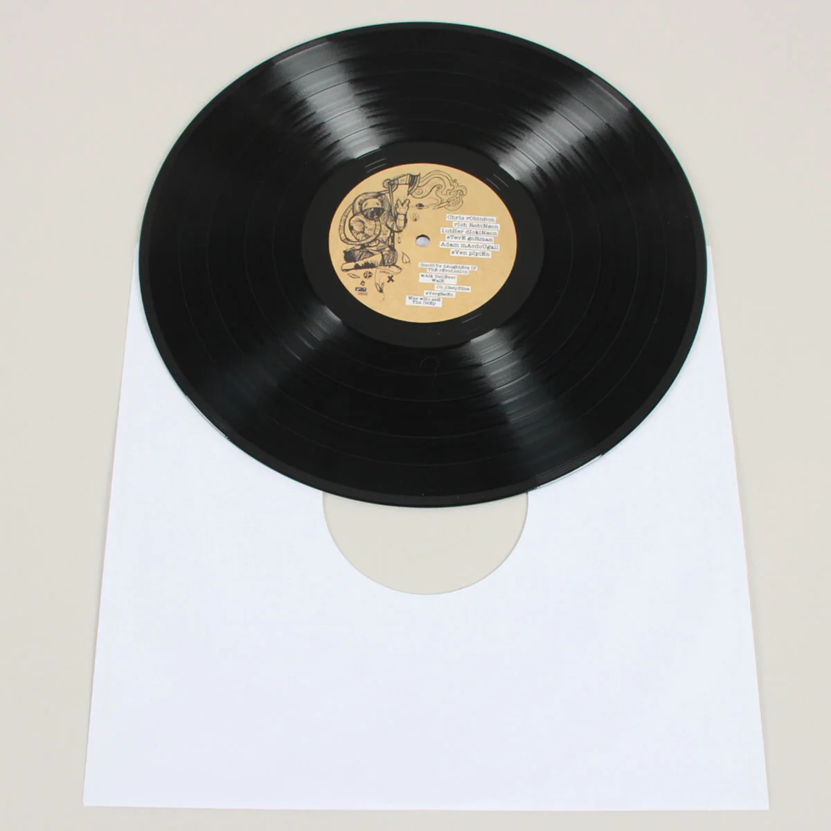 Chris Robinson Signed Record Album Warpain The Black Crowes - COA JSA, изображение 5
