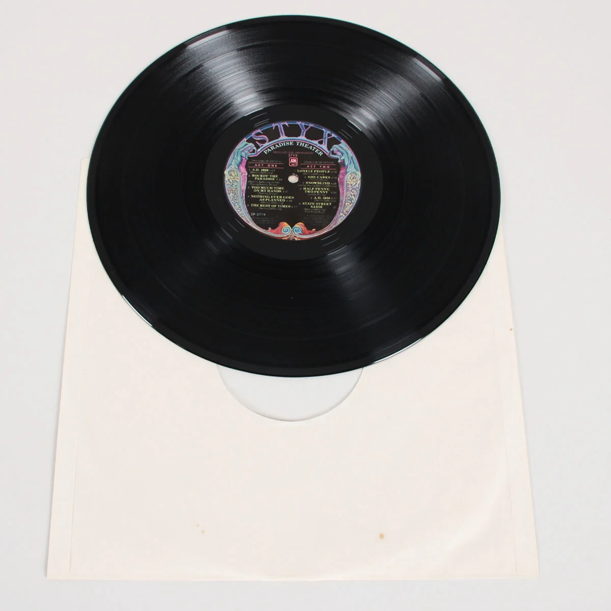 Dennis DeYoung Signed Record Album Styx - COA JSA, image 4