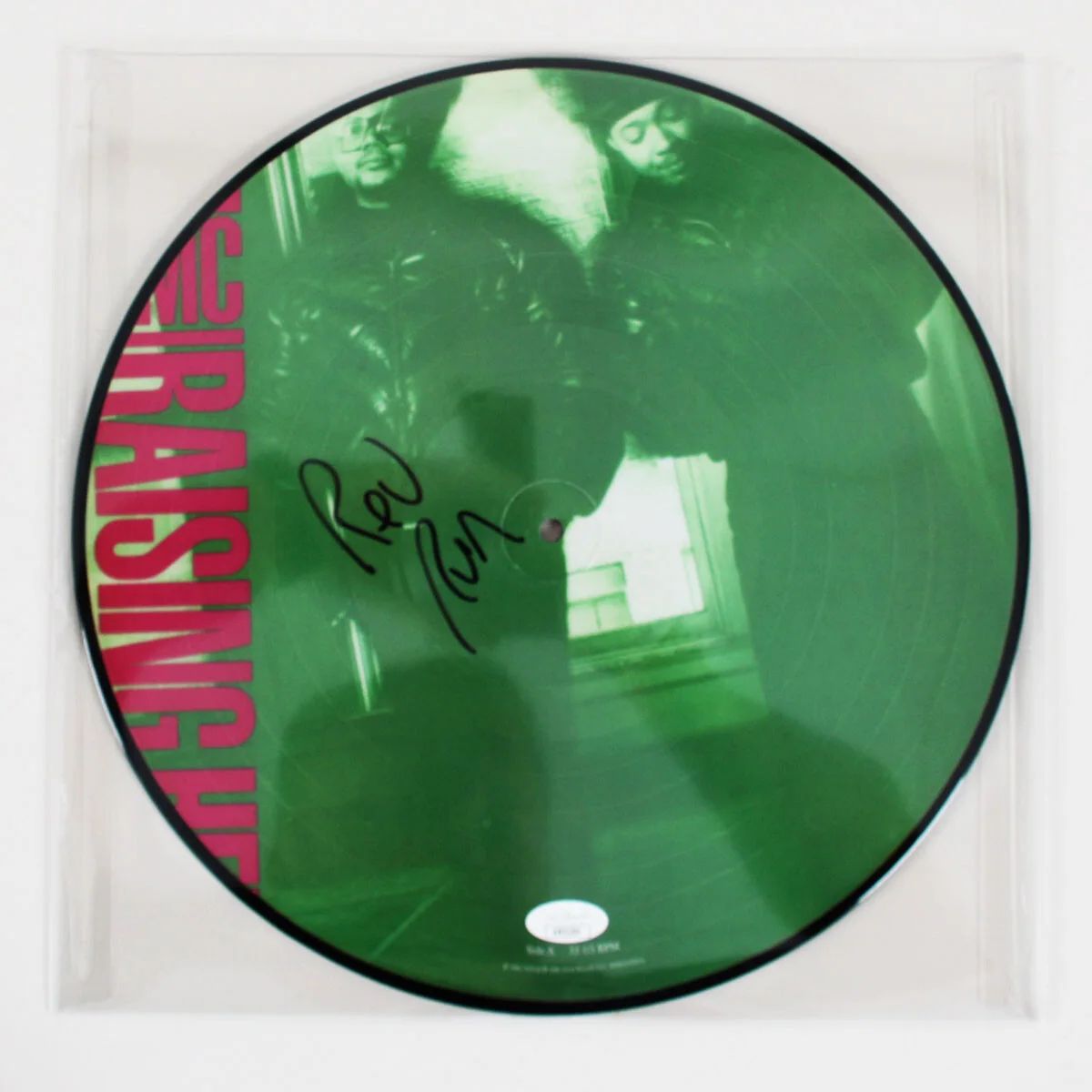 Rev Run Signed Record Album - COA JSA, image 3