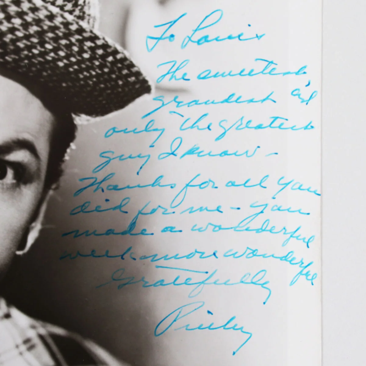 Pinky Lee Signed Photo 8x10 - COA JSA, image 3