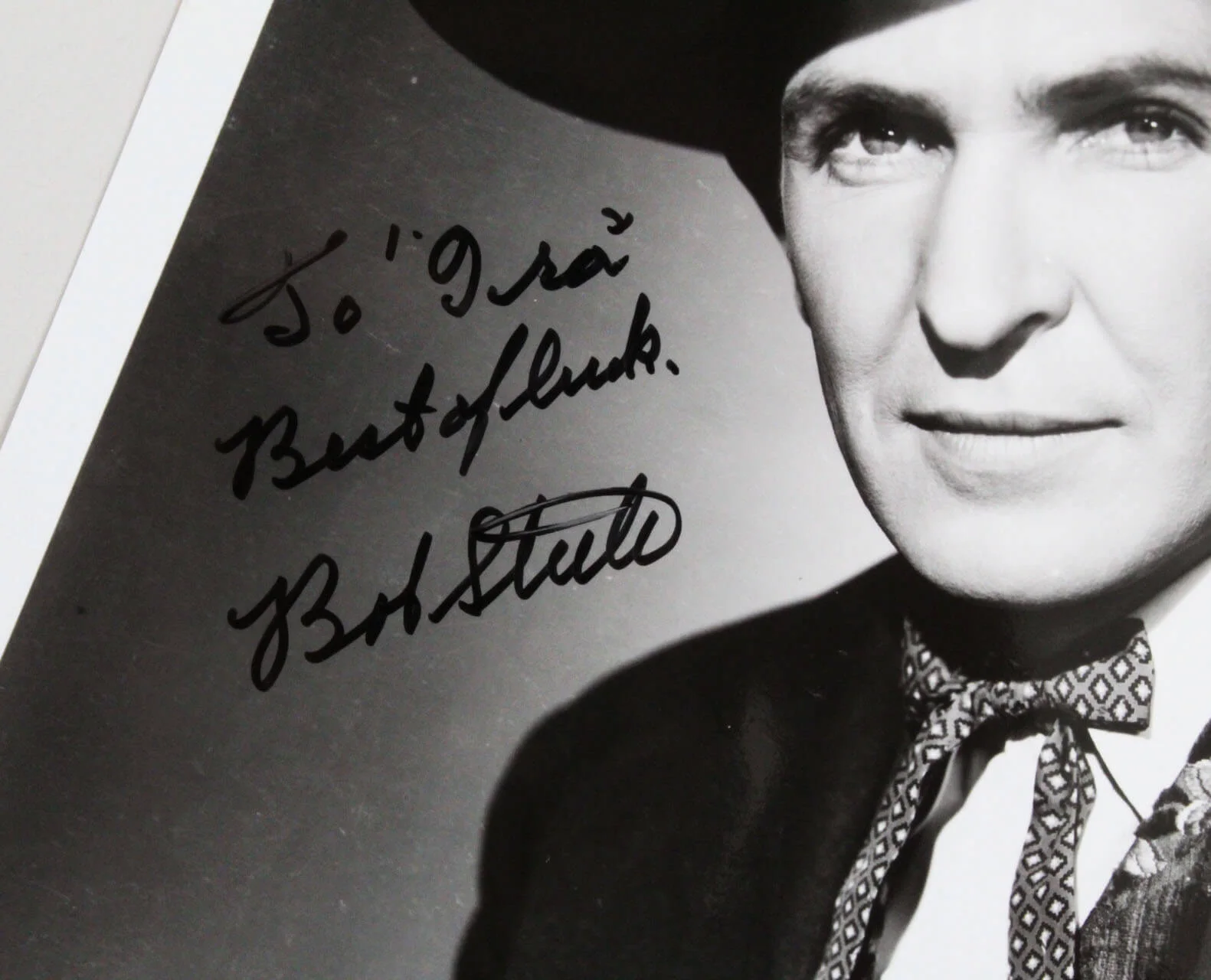 Bob Steele Signed Photo 8x10 - COA JSA, image 2