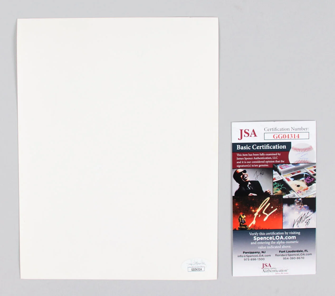 Robin Cousins Signed Photo - COA JSA, image 3