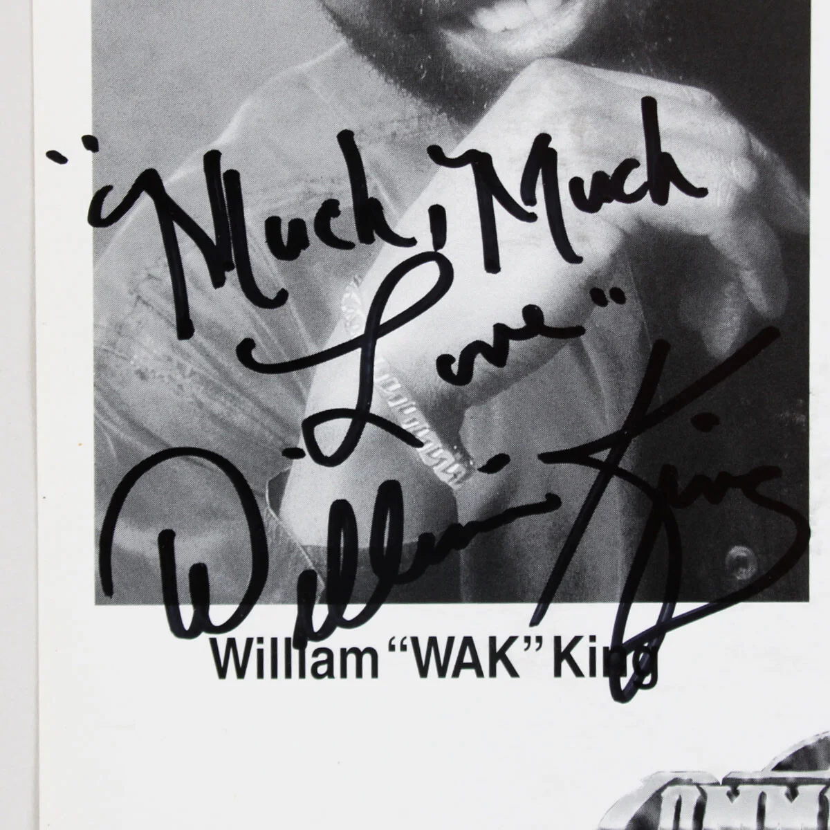 William King Signed Photo 8x10 Commodores Wak - COA JSA, image 2