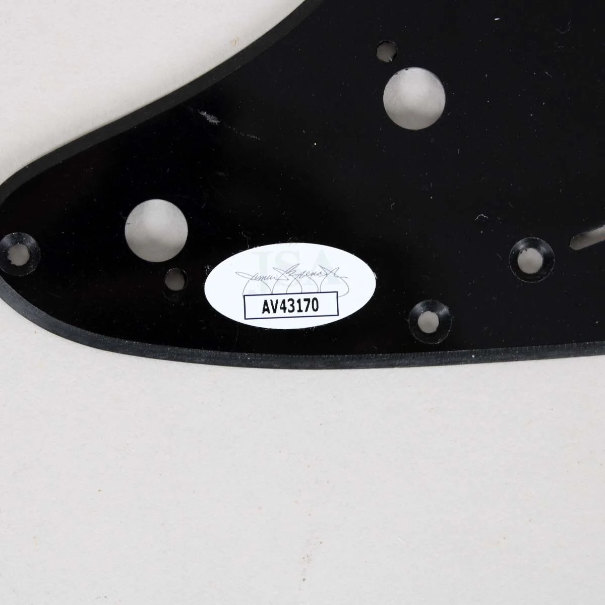 Fuel Signed Pickguard 2010 COA JSA Cert & Sticker, image 4