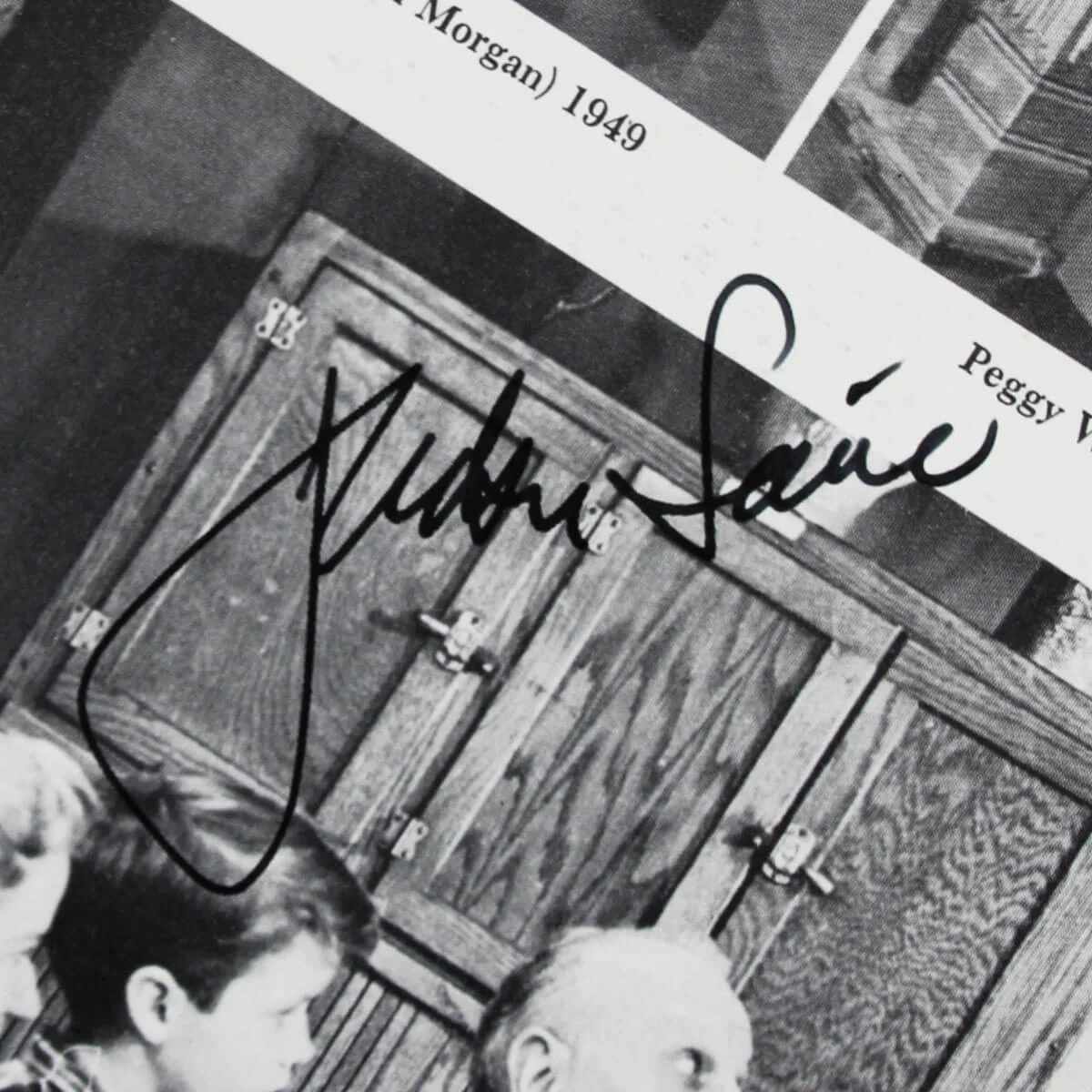 Peggy Wood Signed Magazine Page w/ Judson Laire & Ruth Gates "Mama" - COA JSA, image 5