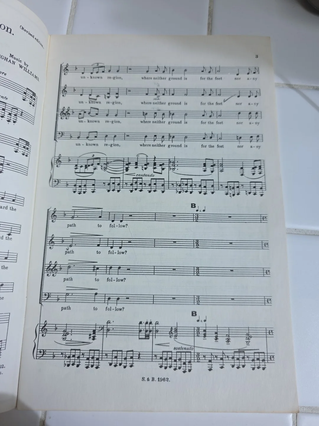 vaughan williams, ralph: toward the unknown region by walt whitman 1918, изображение 4