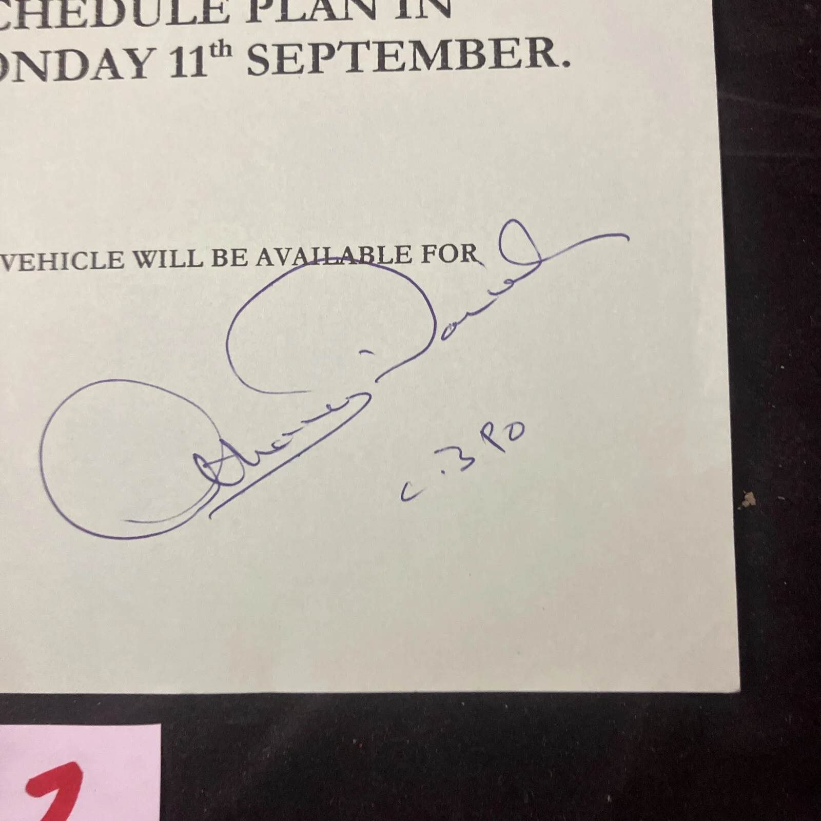 Anthony Daniels — Anthony Daniels personal collection signed ephemera Attack of the Clones lot 2., изображение 3