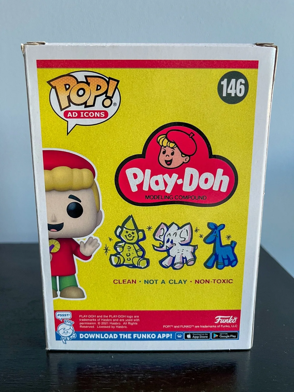 Mike Becker — Mike Becker signed PLAY DOH PETE Funko Pop! #146 COA - AUTHENTICATED & CASE, image 2