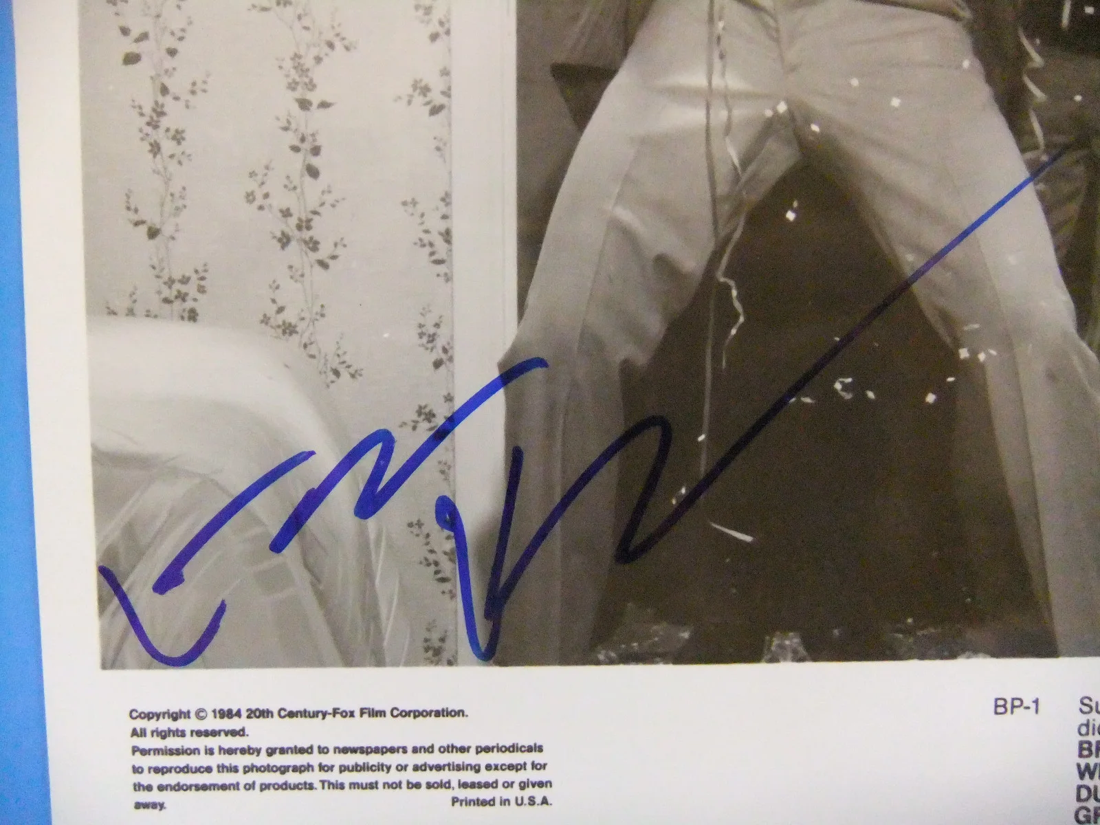 Tom Hanks Vintage Signed 8x10 Photo Bachelor Party 1984 B&W Promo Picture Comedy, изображение 2