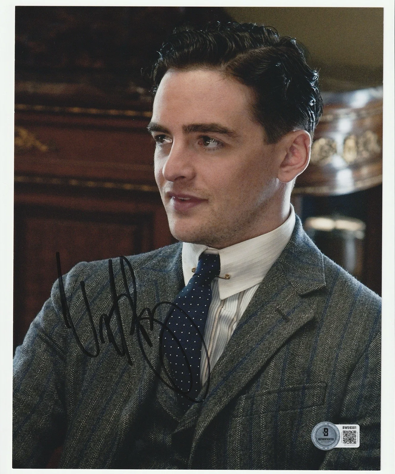VINCENT PIAZZA — VINCENT PIAZZA SIGNED BOARDWALK EMPIRE 8X10 PHOTO BECKETT COA AUTHENTIC