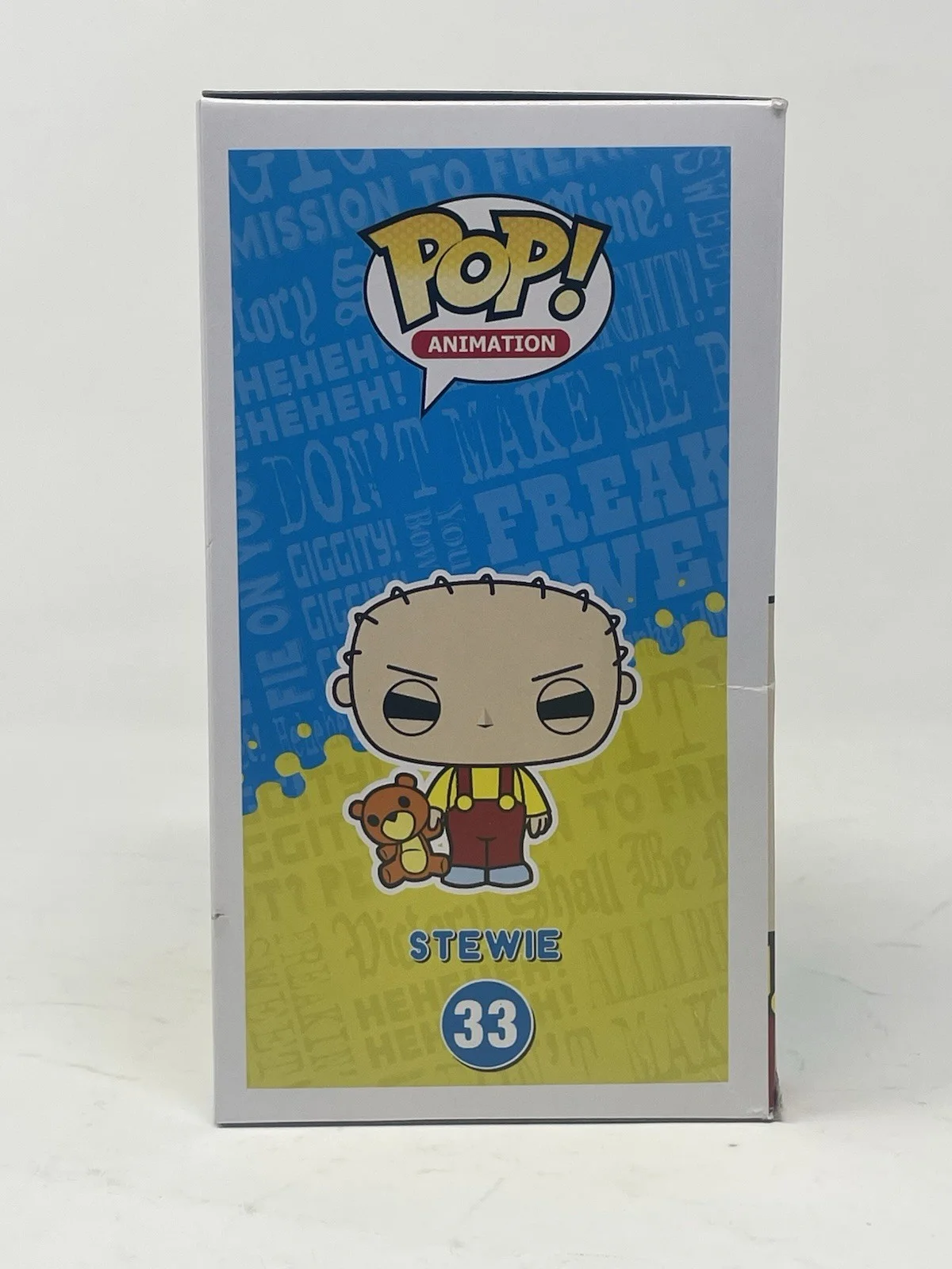 Seth Macfarlane — Seth MacFarlane Signed Family Guy Stewie Funko Pop #33 Autograph Beckett COA, image 4