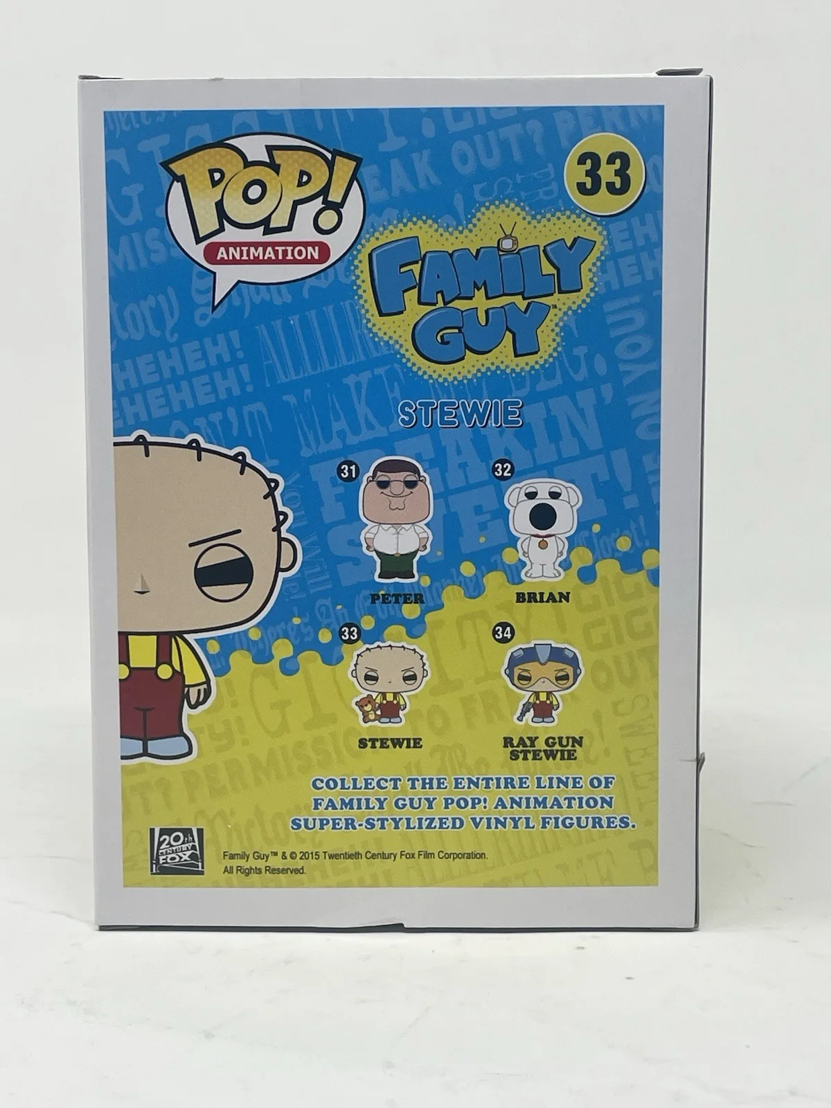 Seth Macfarlane — Seth MacFarlane Signed Family Guy Stewie Funko Pop #33 Autograph Beckett COA, image 5