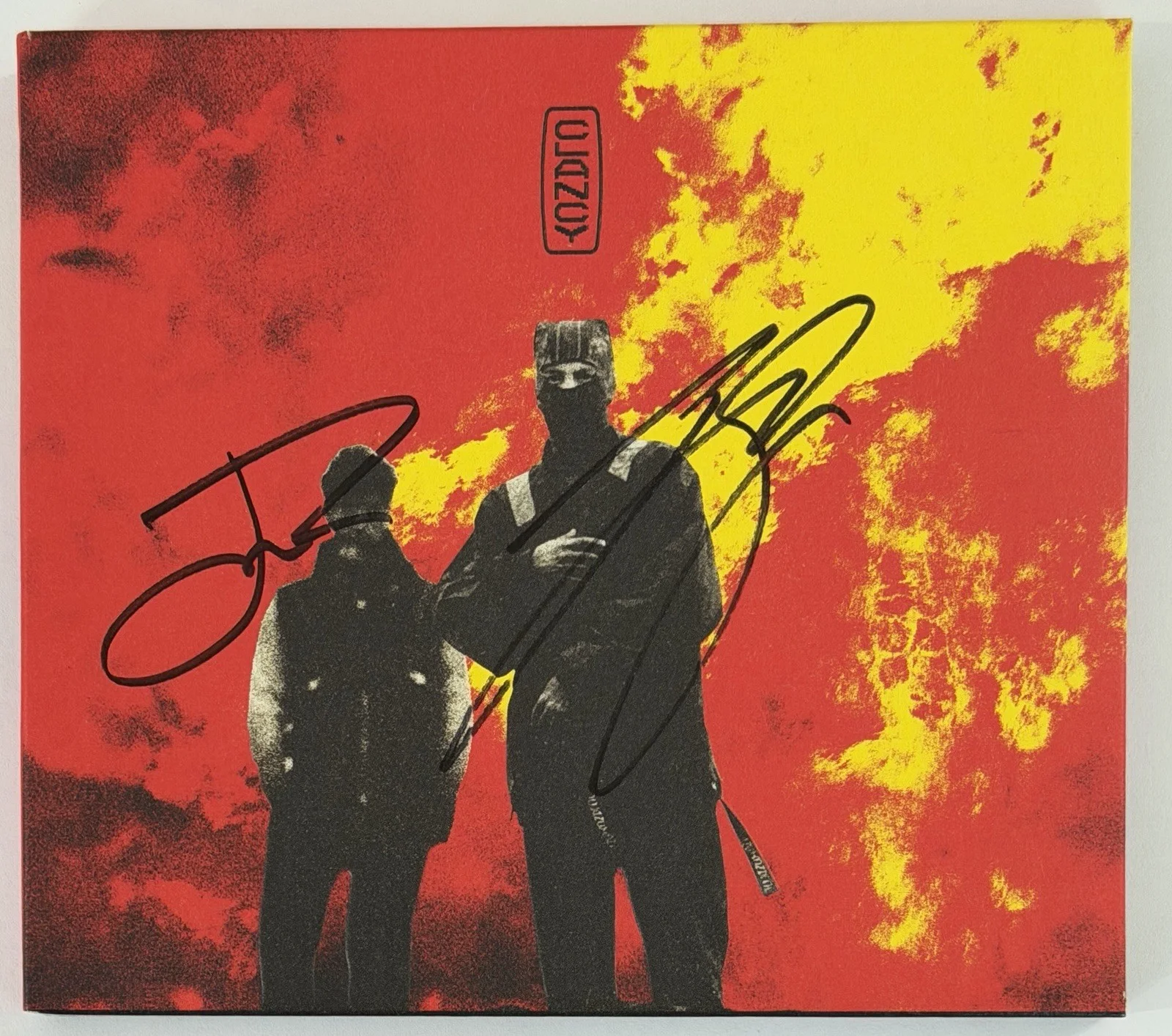 Dual SIGNED Twenty One 21 Pilots Clancy CD Cover BAS Beckett COA Autograph Auto, image 2