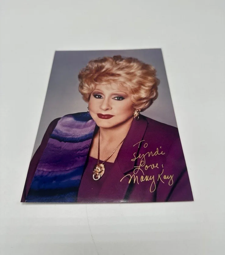 Mary Kay Ash Founder Signed Autograph Color Photo Picture, image 5