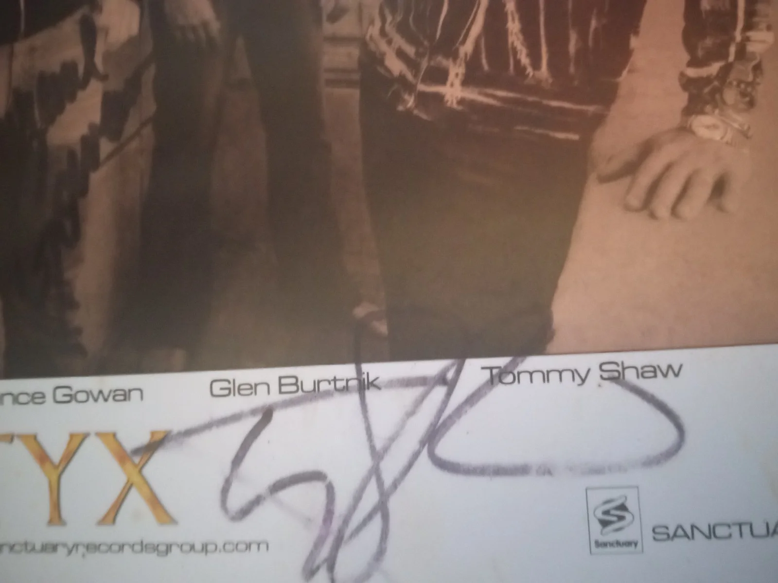 Styx Band Signed 8x10 Photo - 5 Autographs from 2003-2004 Gorge Amphitheatr, image 4