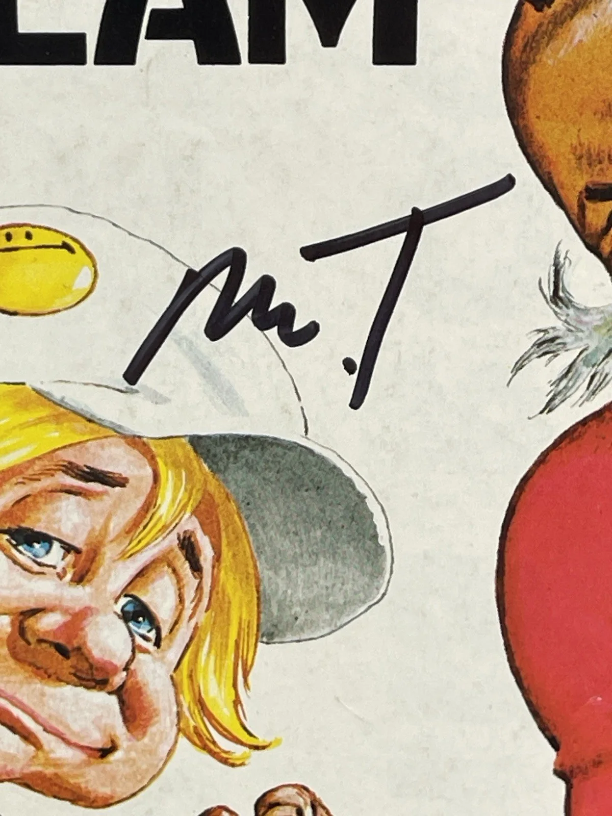 Mr. T — MR. T Hand Signed A Team 1984 Cracked Magazine Certified Authentic By BECKETT, изображение 3